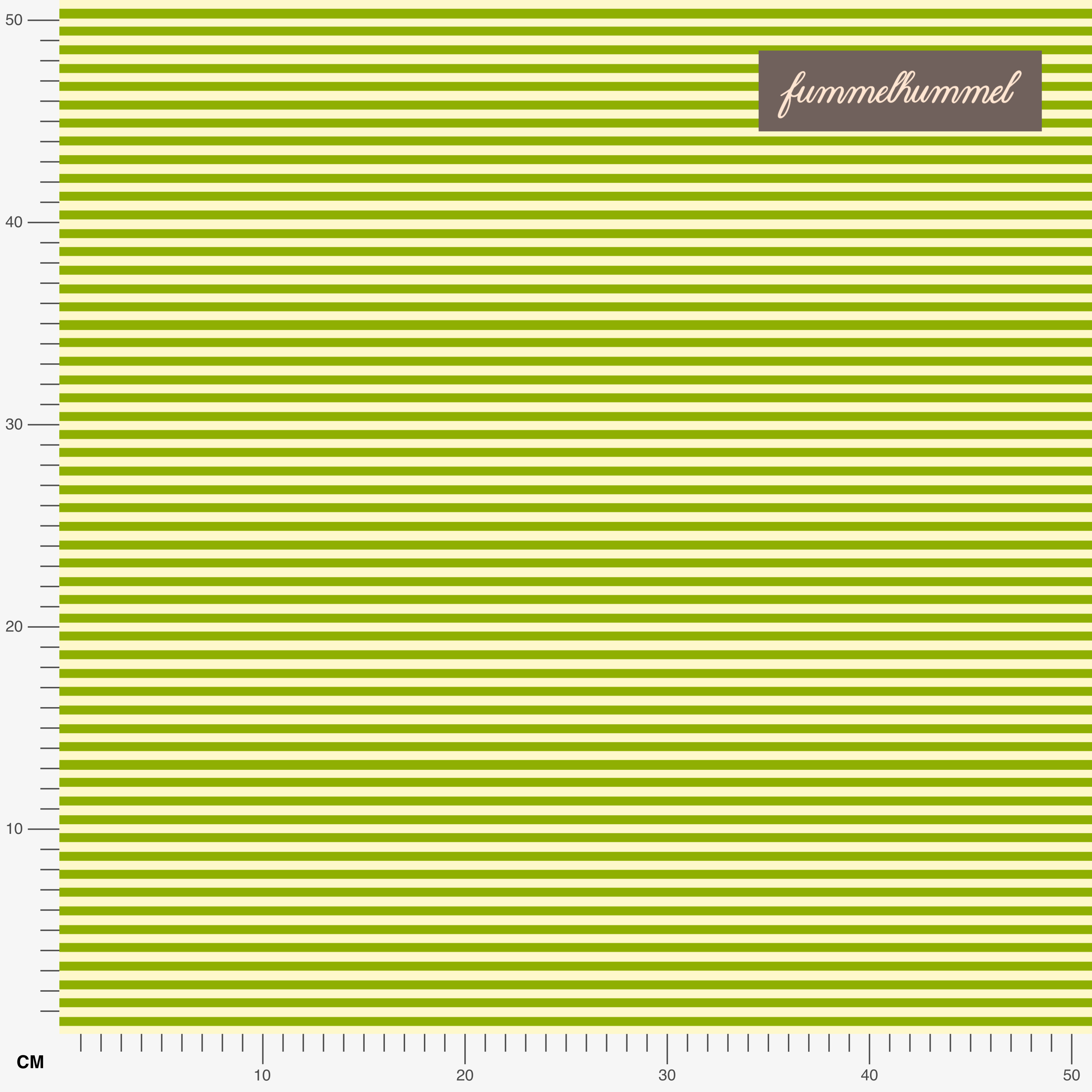 Organic fabric - Kissmi Kombistreifen