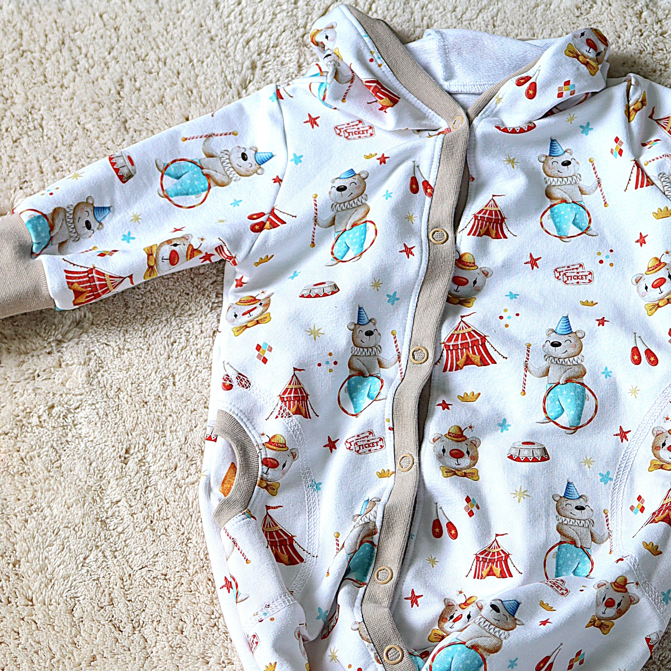 Bio Stoff - Vintage Circus creme