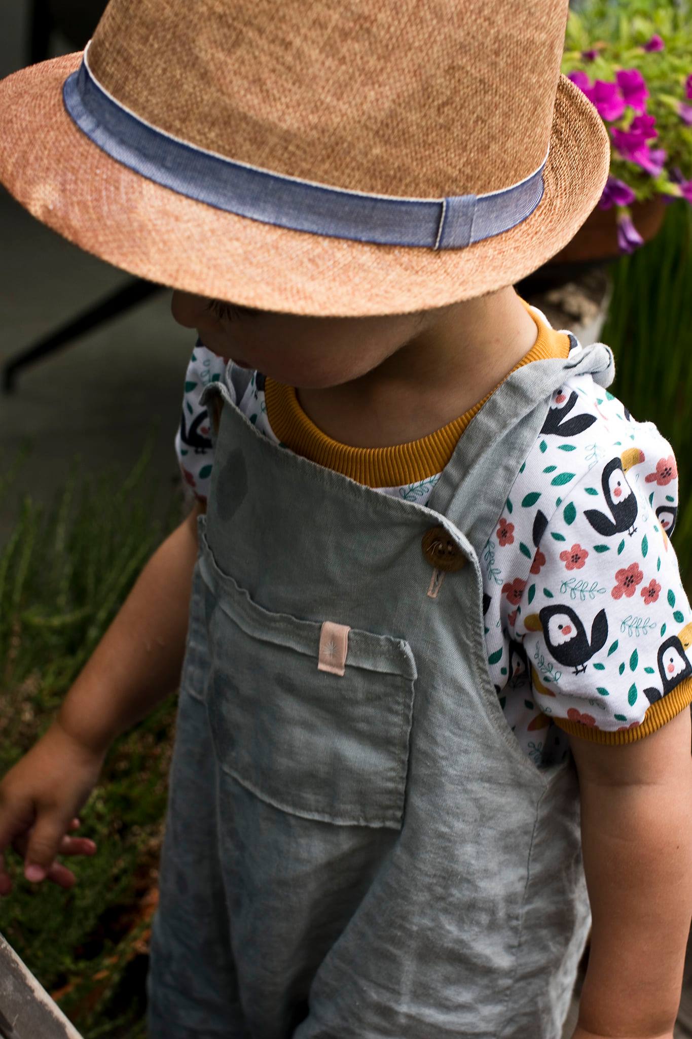 Organic fabric  -  Toecan Love