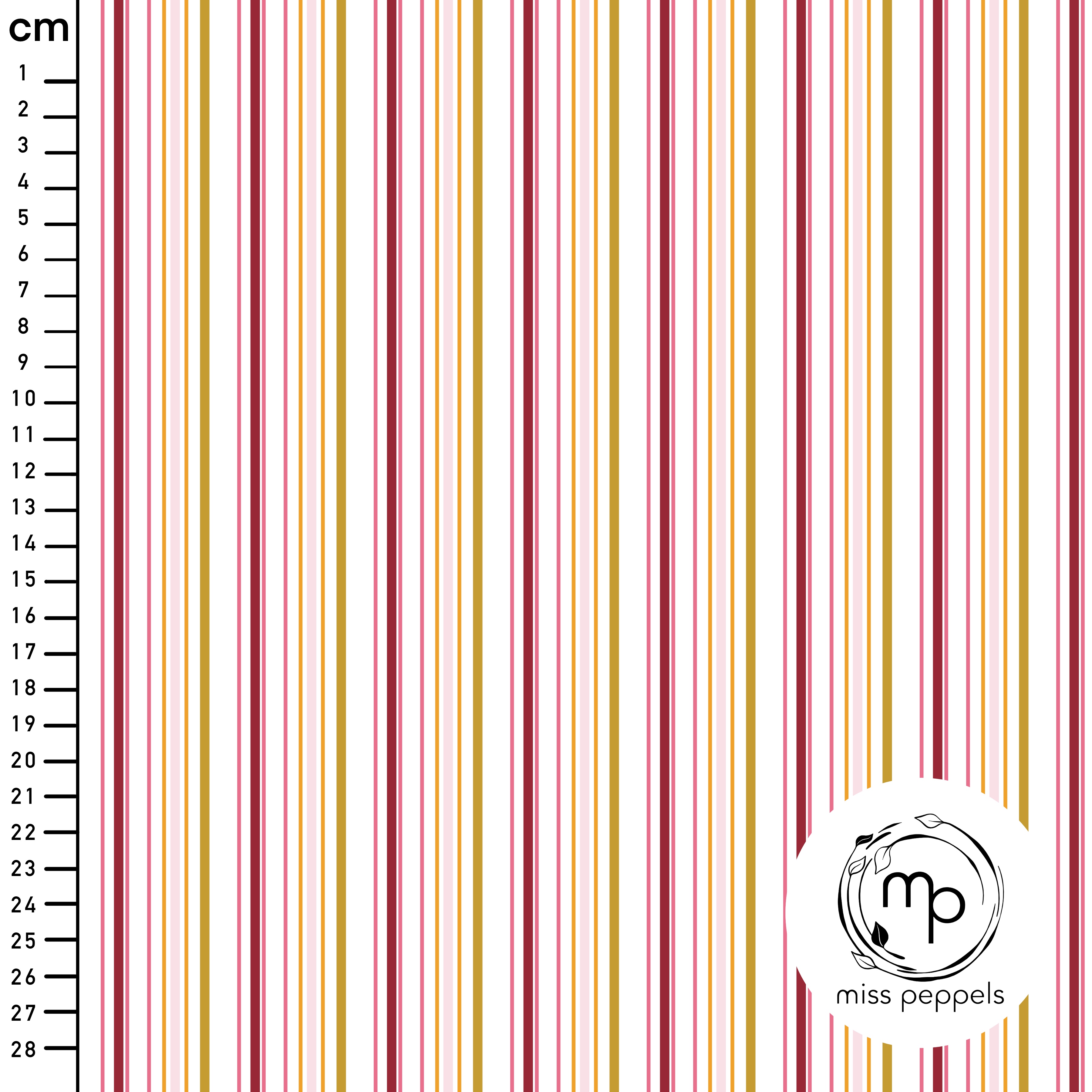 Bio Fabric - Stripes B by misspeppels in red-yellow