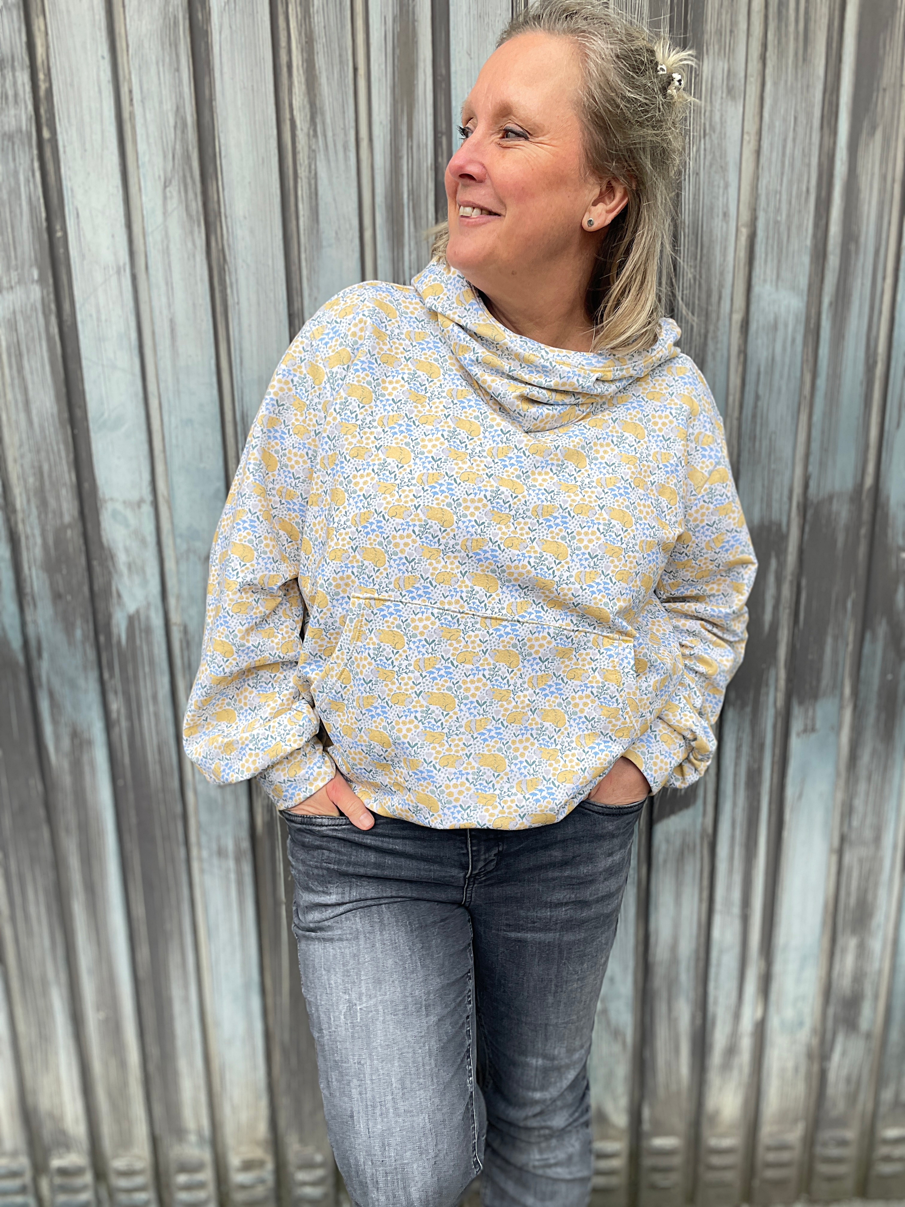 Organic Fabric  - Guinea Garden 