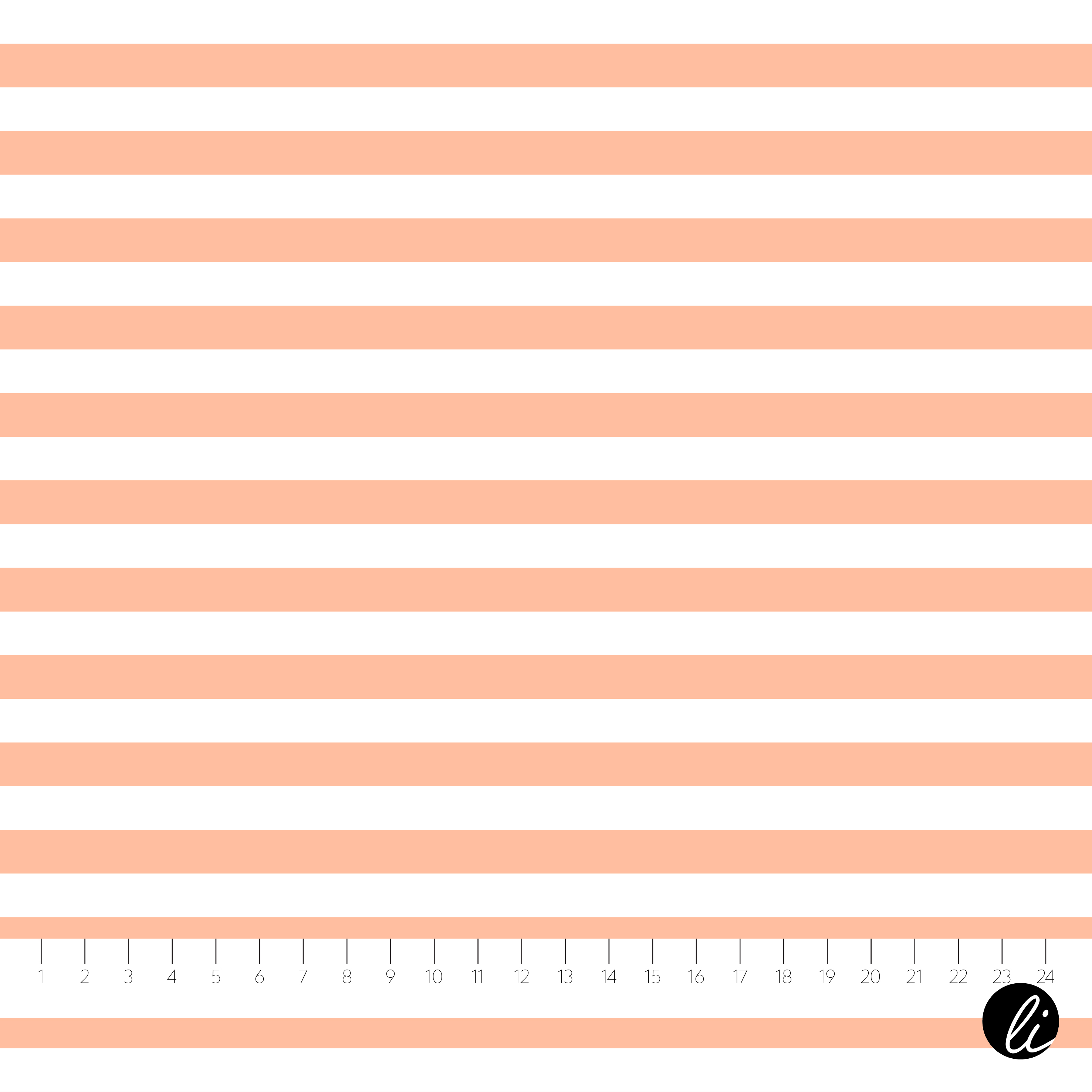 Bio Webware Stoff - Früchtchen Ringel Kombi peach - AndreaLiesert, Sommer, Streifen, orange, 100% Bio-Baumwolle Bio Webware Stoff - Früchtchen Ringel Kombi peach - AndreaLiesert, Sommer, Streifen, orange, 100% Bio-Baumwolle