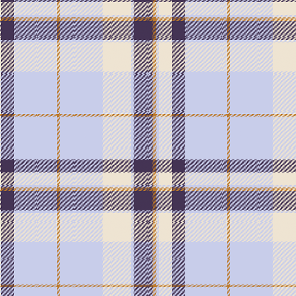 Organic fabric  - Cozy Plaid hellblau - Alexandra Weise