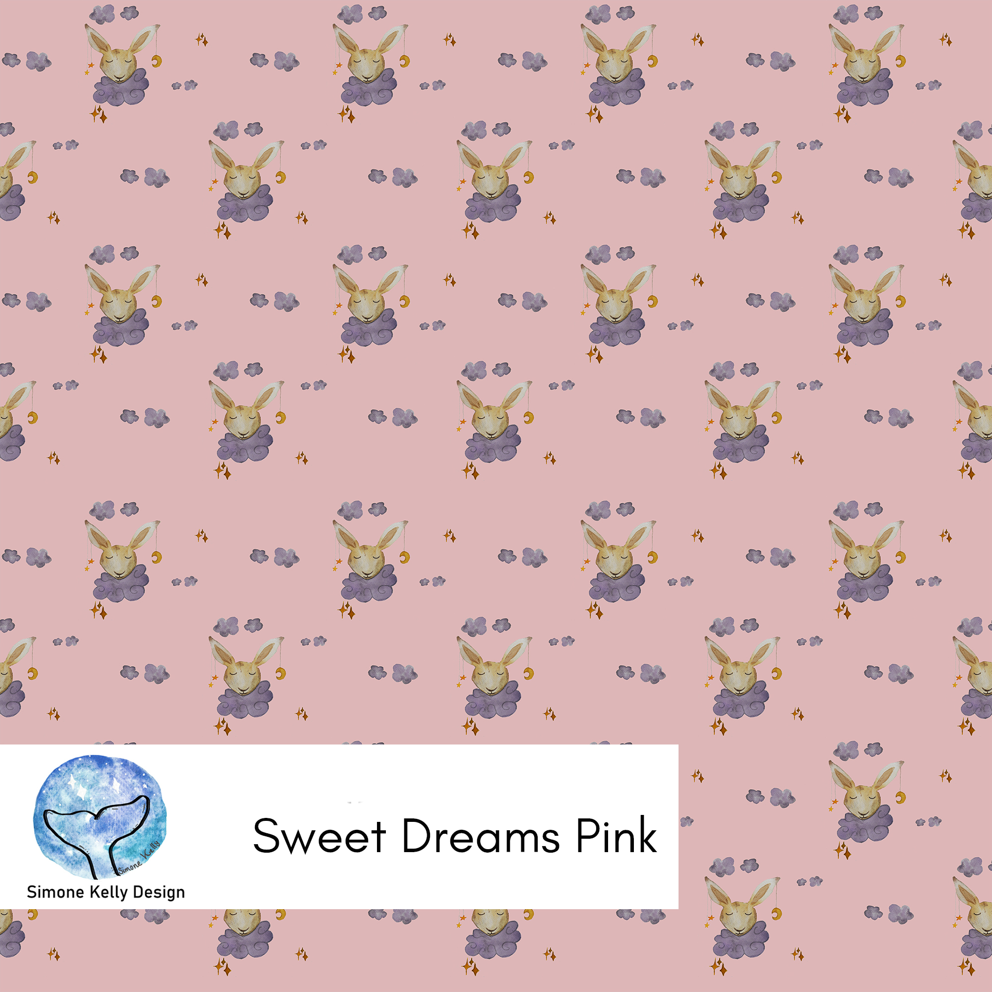 Bio Webware Stoff - Sweet Dreams - SimoneKelly, Tiere, rosa, pink, 100% Bio-Baumwolle Bio Webware Stoff - Sweet Dreams - SimoneKelly, Tiere, rosa, pink, 100% Bio-Baumwolle