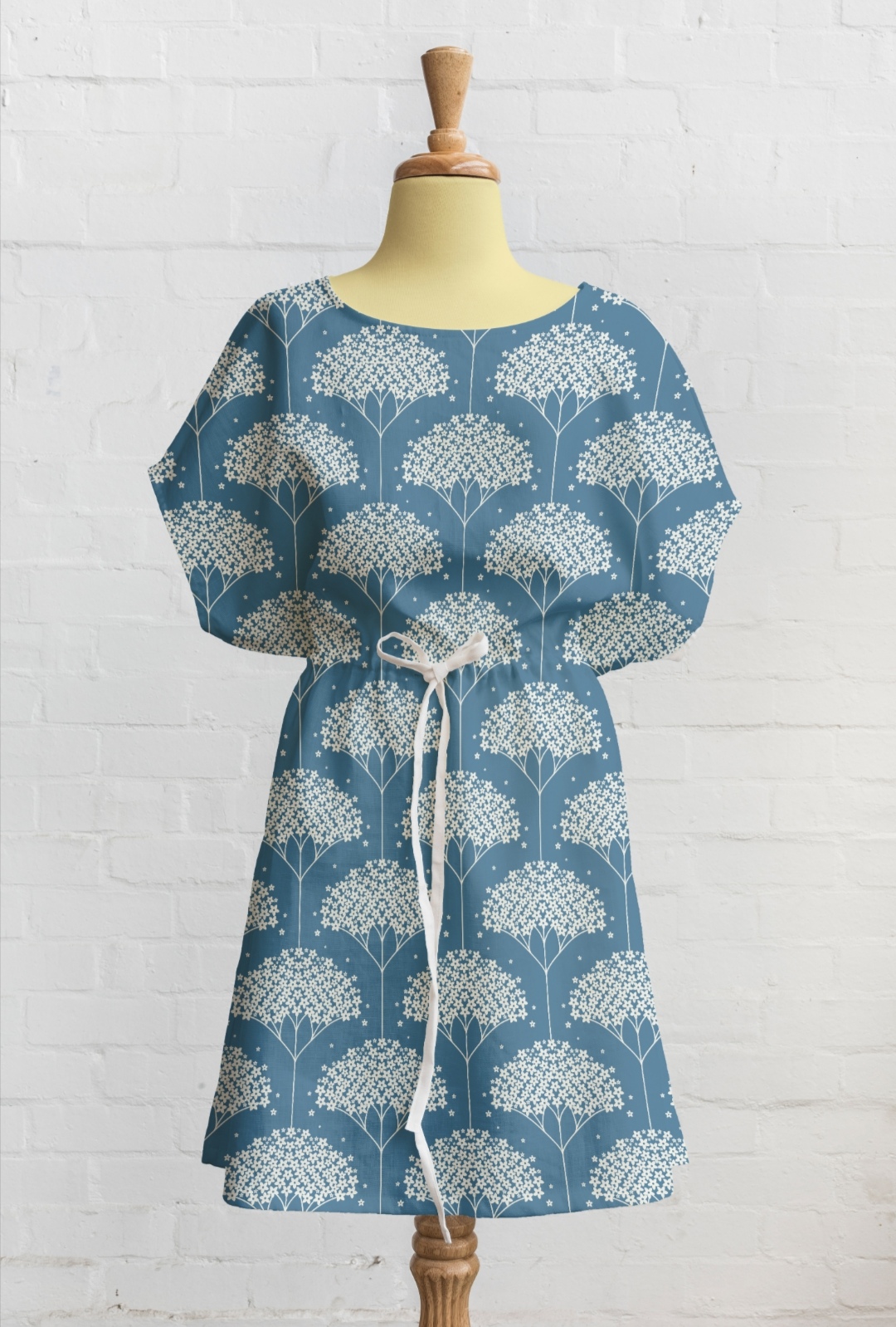 Elderflower, blau, Webware Elderflower, blau, Webware
