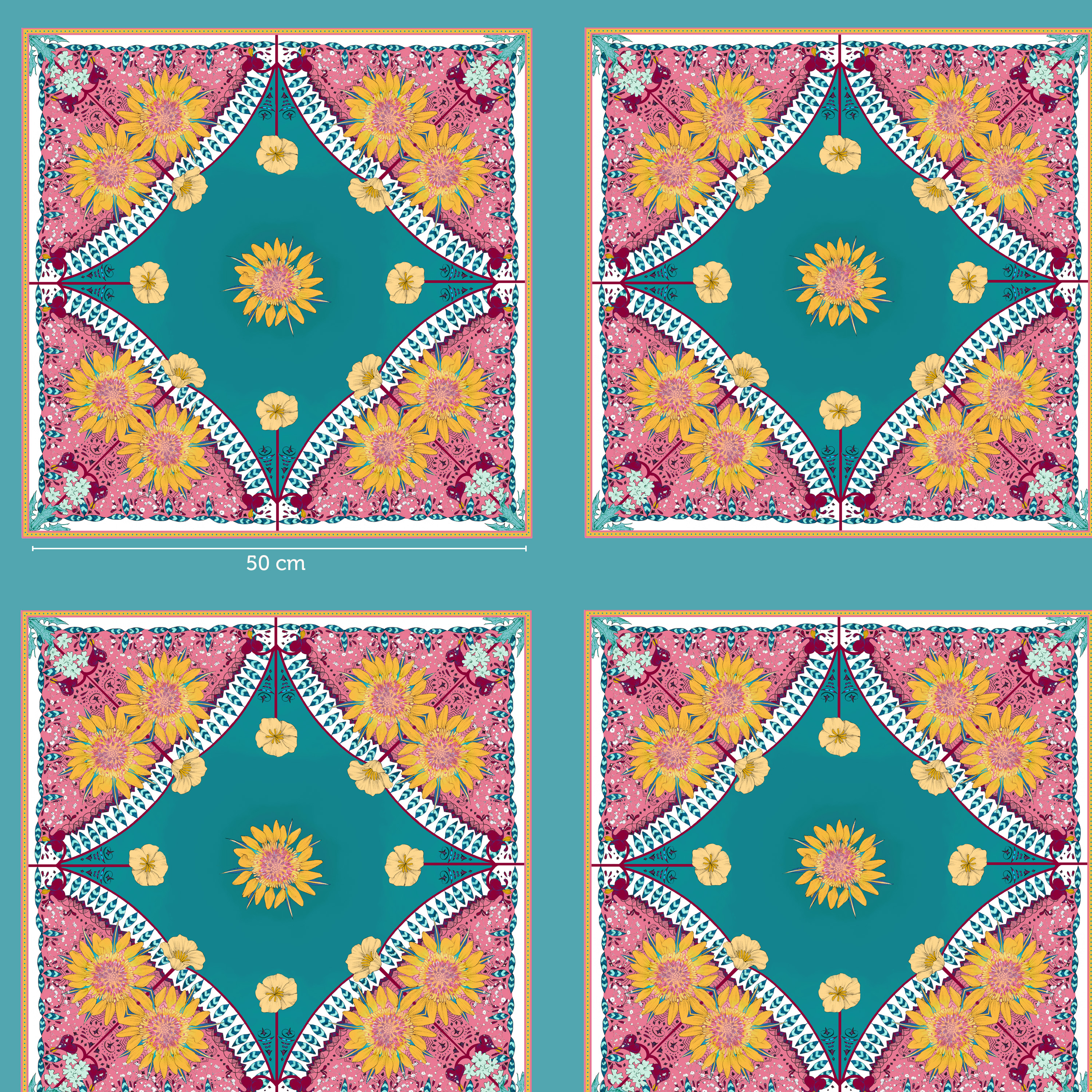 Bandana, türkis, Webware Bandana, türkis, Webware