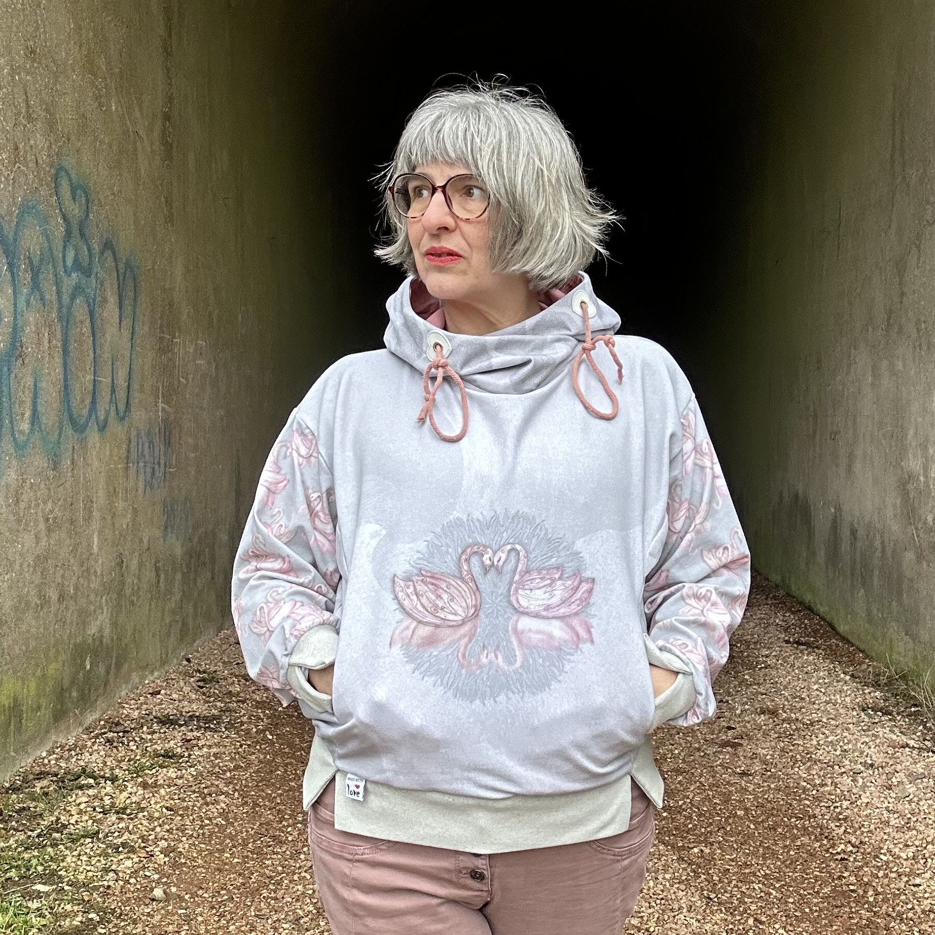 Bio Stoff  -  Swantje 1m Panel