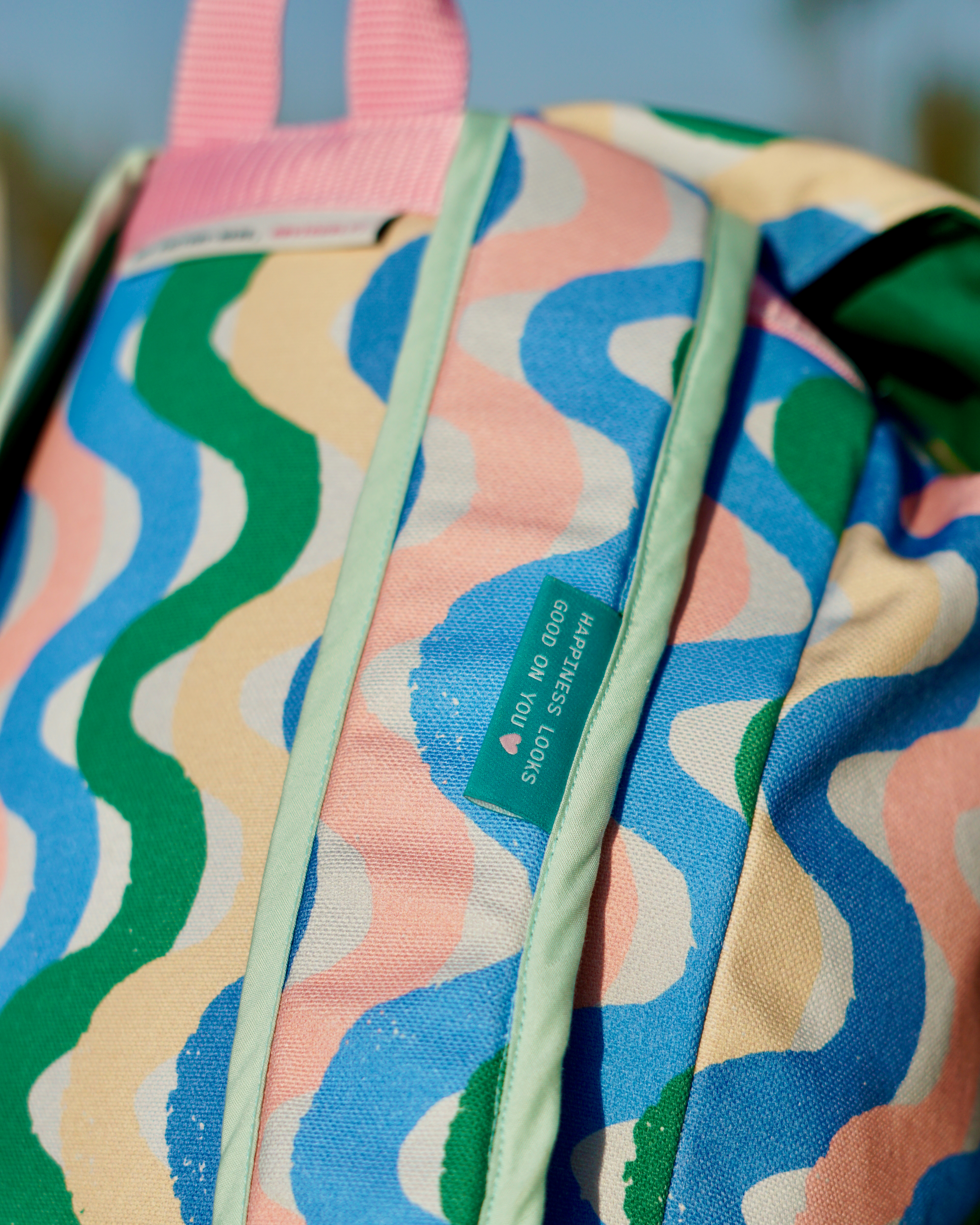 Organic fabric  - Holiday Flow