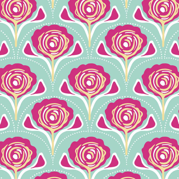 Bio Stoff - Rosa petrol, pink, groß - misspeppels
