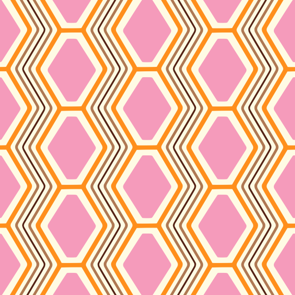 Organic fabric - Ekke pink