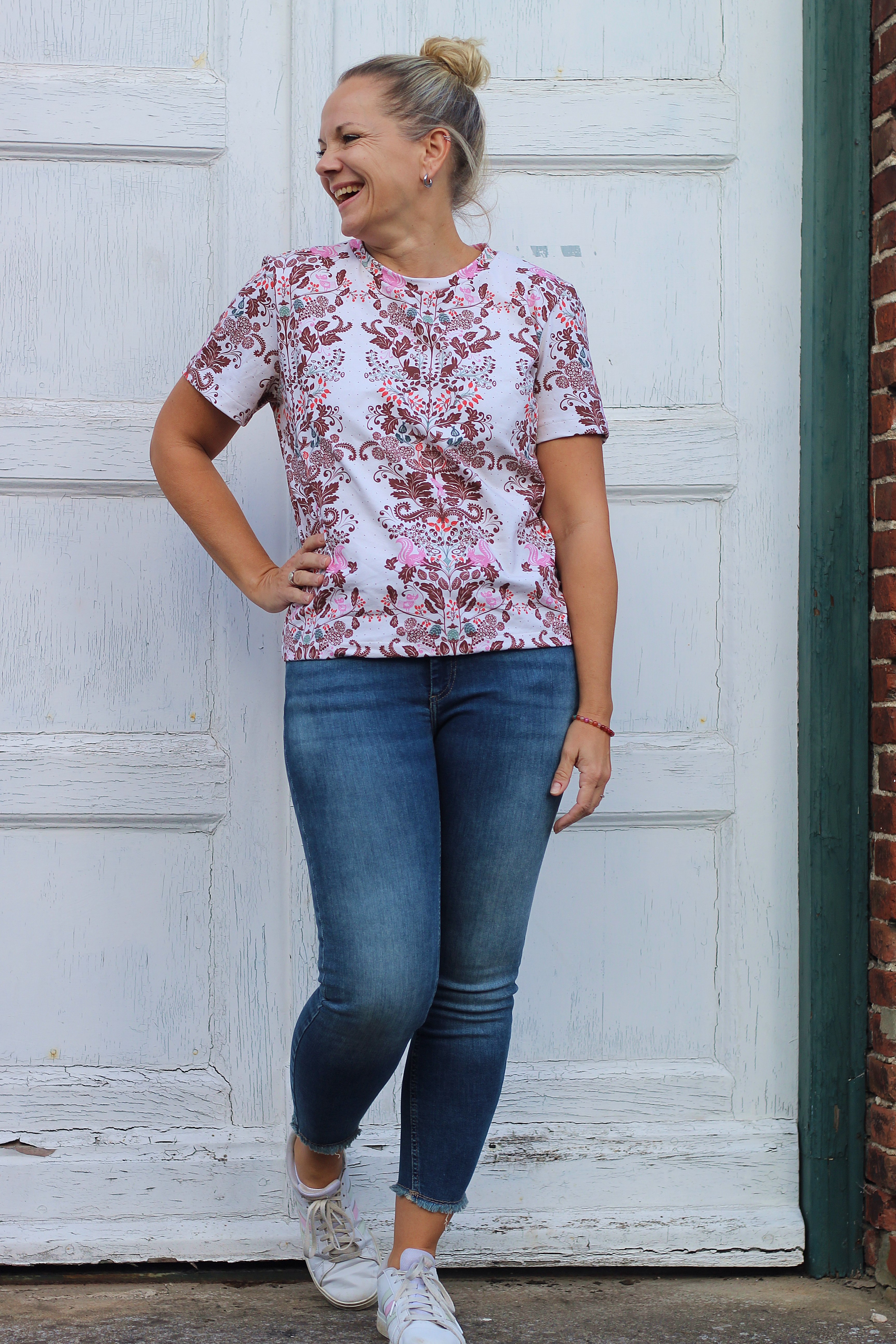 Bio Stoff  - Garden Tales Damask