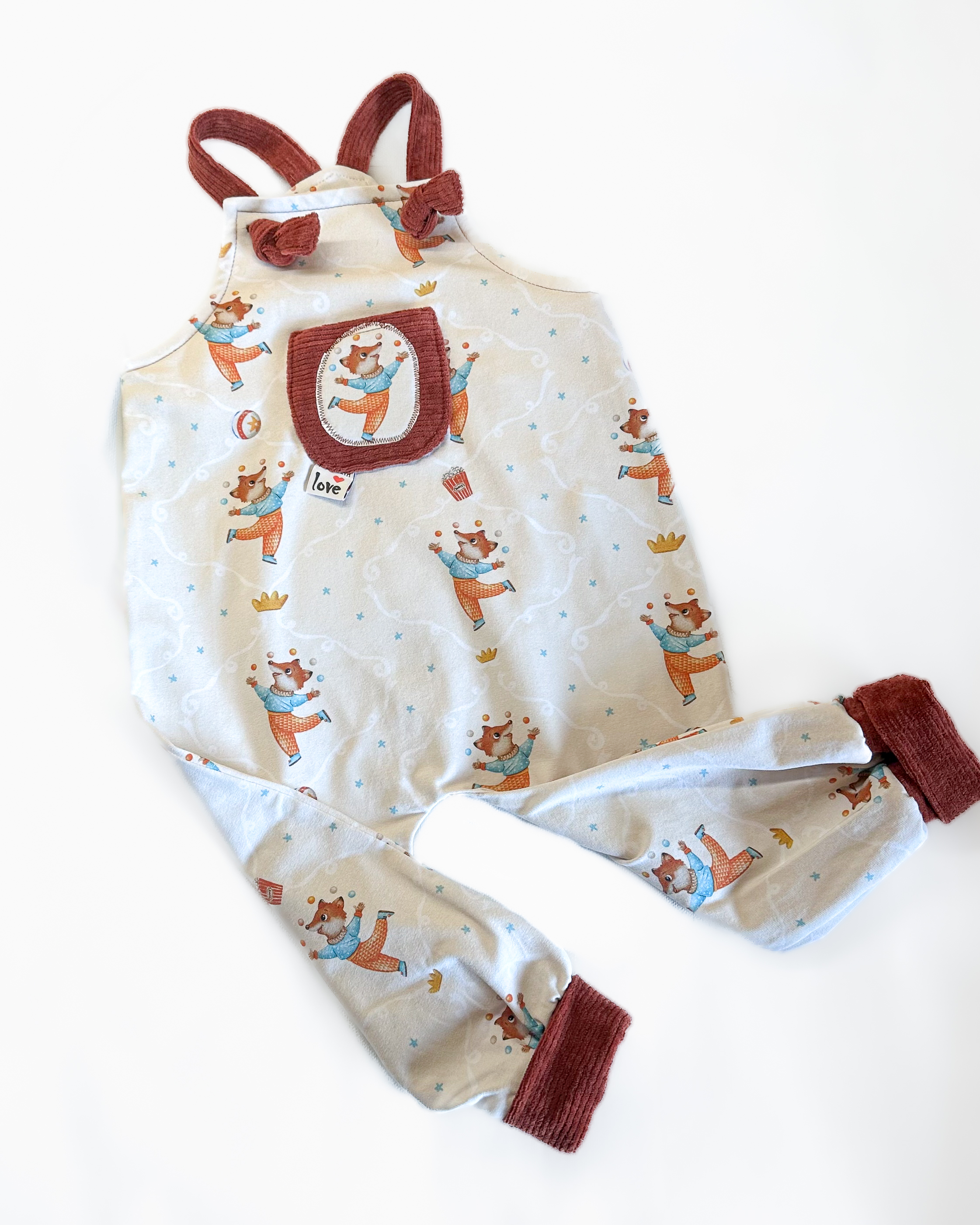 Bio Stoff - Vintage Circus Fuchs Jongleur