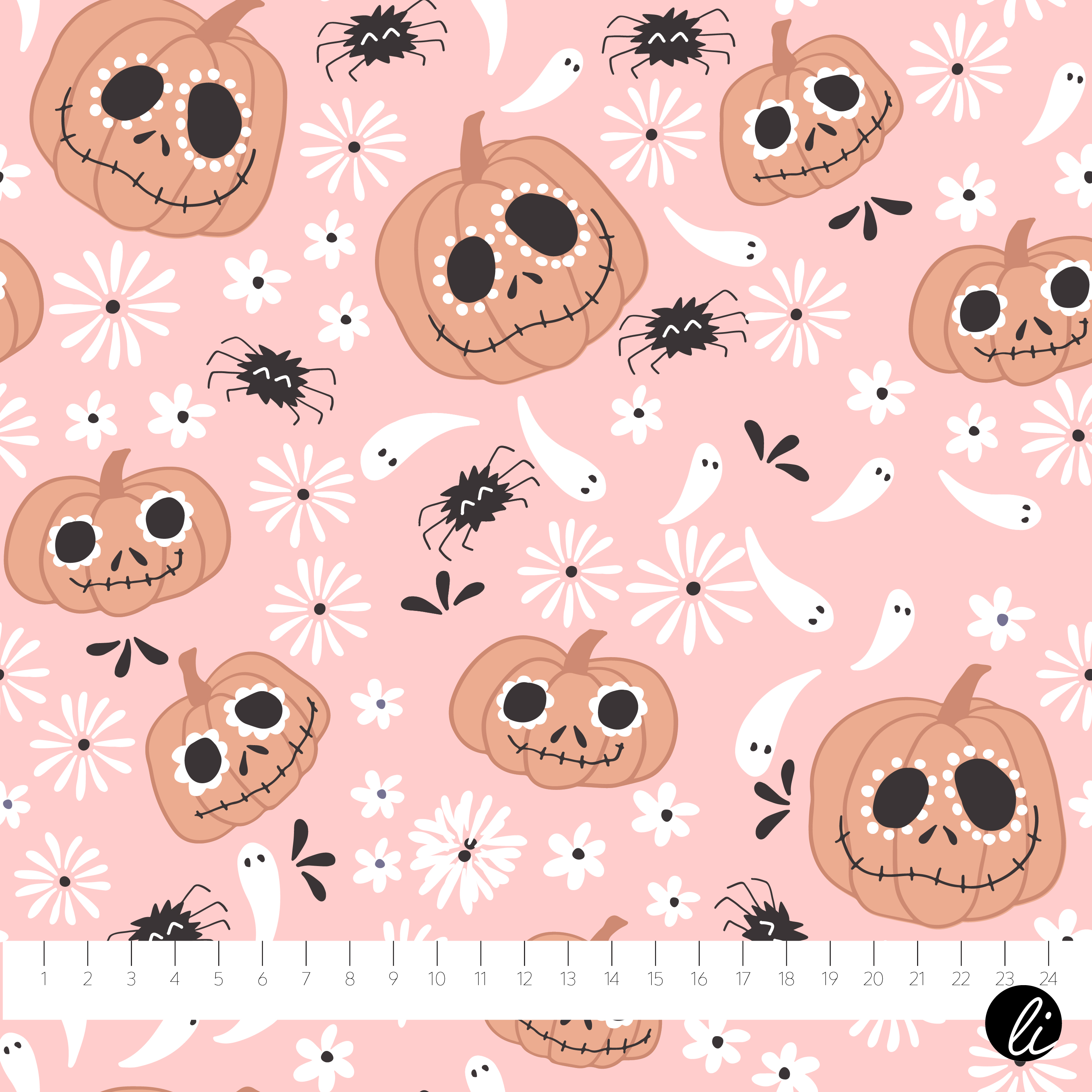 Bio Webware Stoff - Spuk und Schabernack Kürbis Rosa - AndreaLiesert, Halloween, Rosa, 100% Bio-Baumwolle Bio Webware Stoff - Spuk und Schabernack Kürbis Rosa - AndreaLiesert, Halloween, Rosa, 100% Bio-Baumwolle