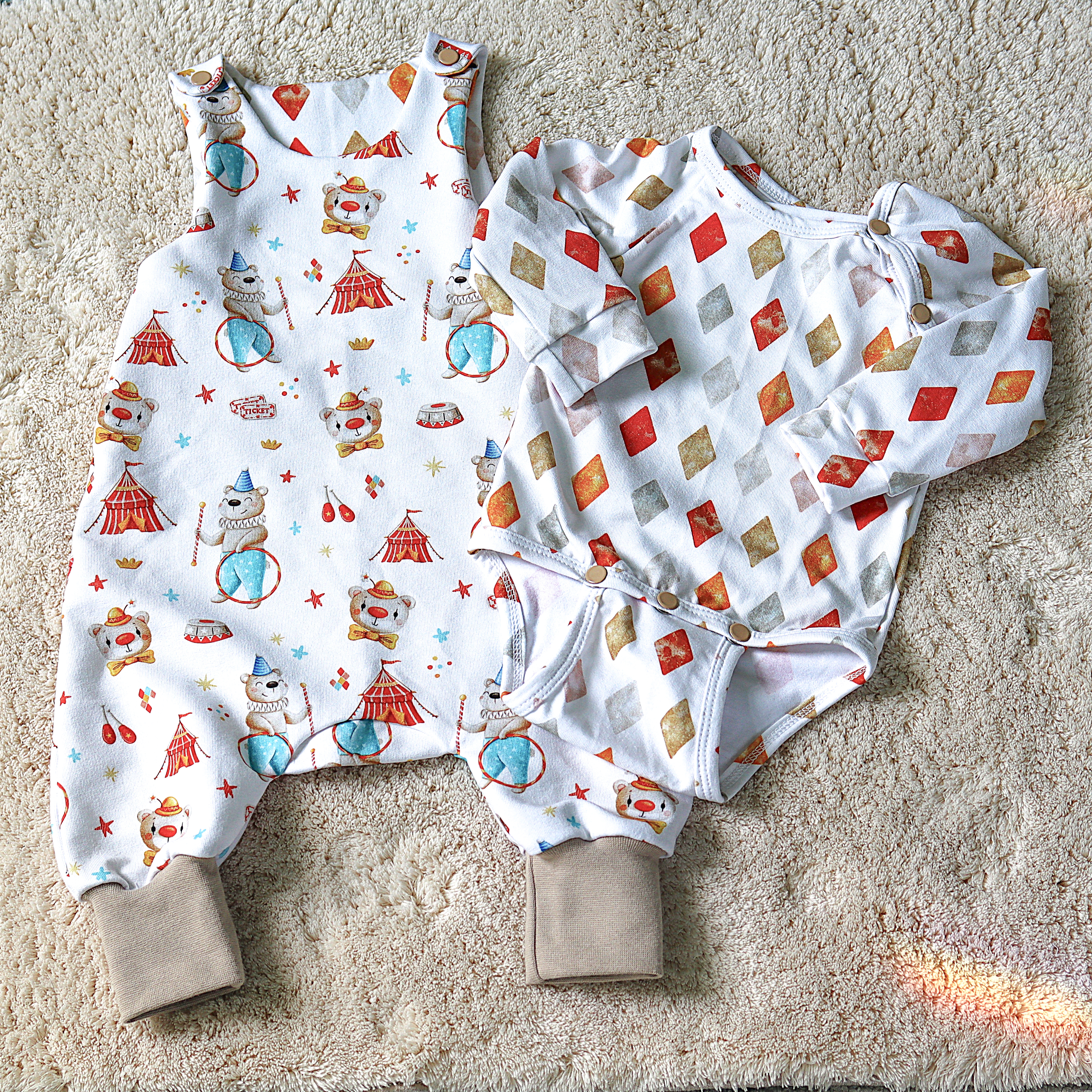 Bio Stoff - Vintage Circus creme