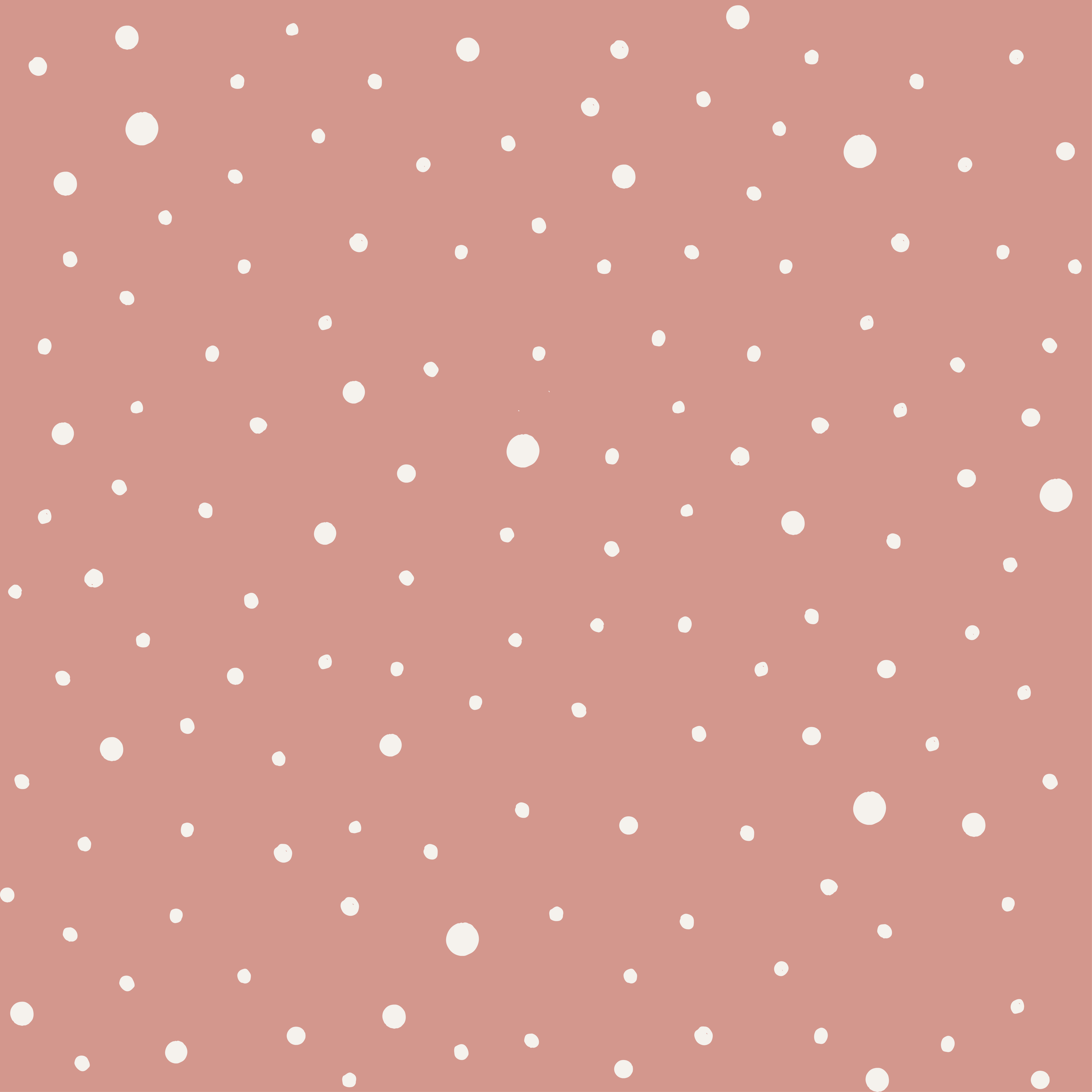 Bio Jersey Stoff - Sweet Christmas Dots Erdbeer - DewiStudio, Punkte, rosa, Breite 150 cm Bio Jersey Stoff - Sweet Christmas Dots Erdbeer - DewiStudio, Punkte, rosa, Breite 150 cm