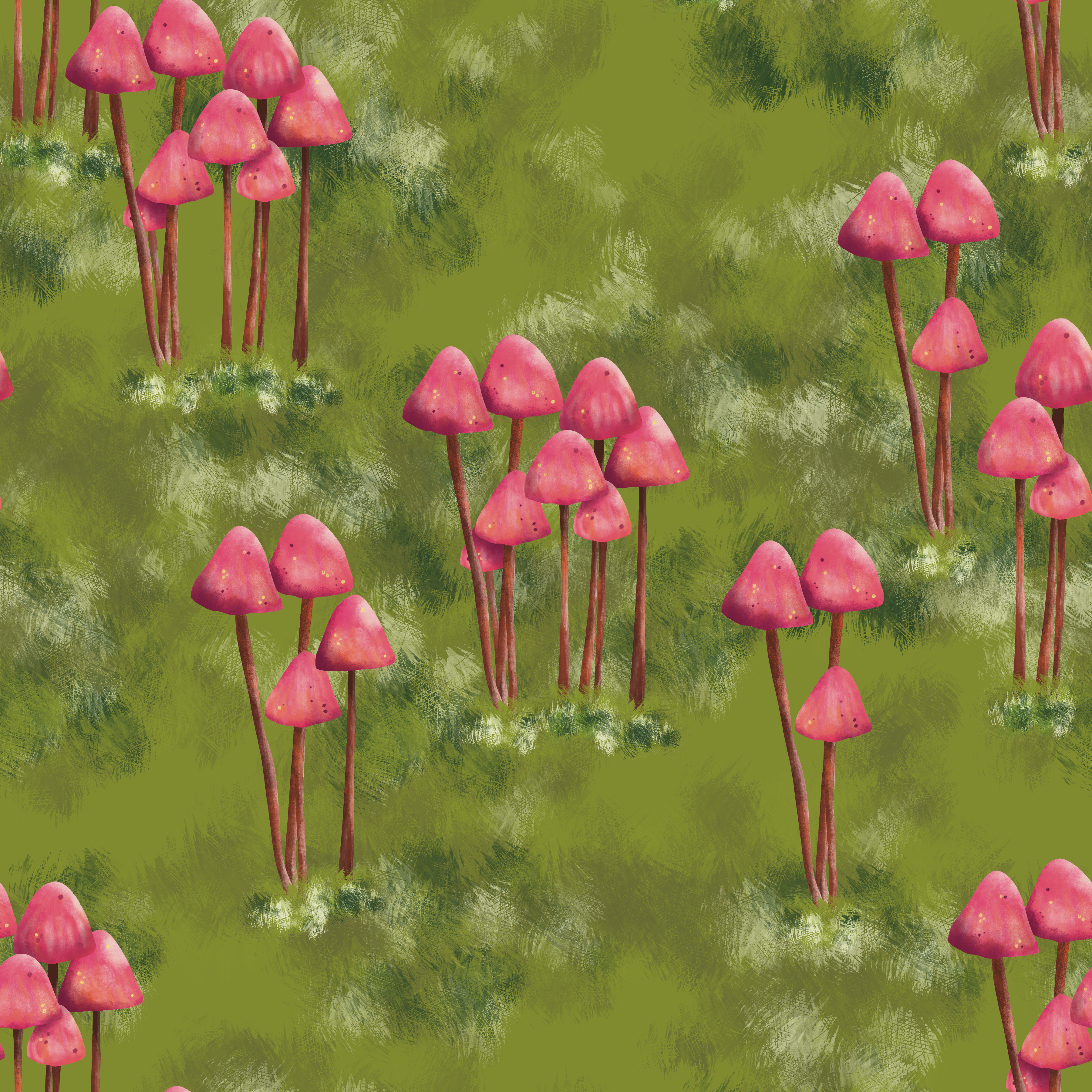 Bio Webware Stoff - Mini Mushrooms - AmesDefinitelyOdd, Natur, Wald, Herbst, grün, 100% Bio-Baumwolle Bio Webware Stoff - Mini Mushrooms - AmesDefinitelyOdd, Natur, Wald, Herbst, grün, 100% Bio-Baumwolle