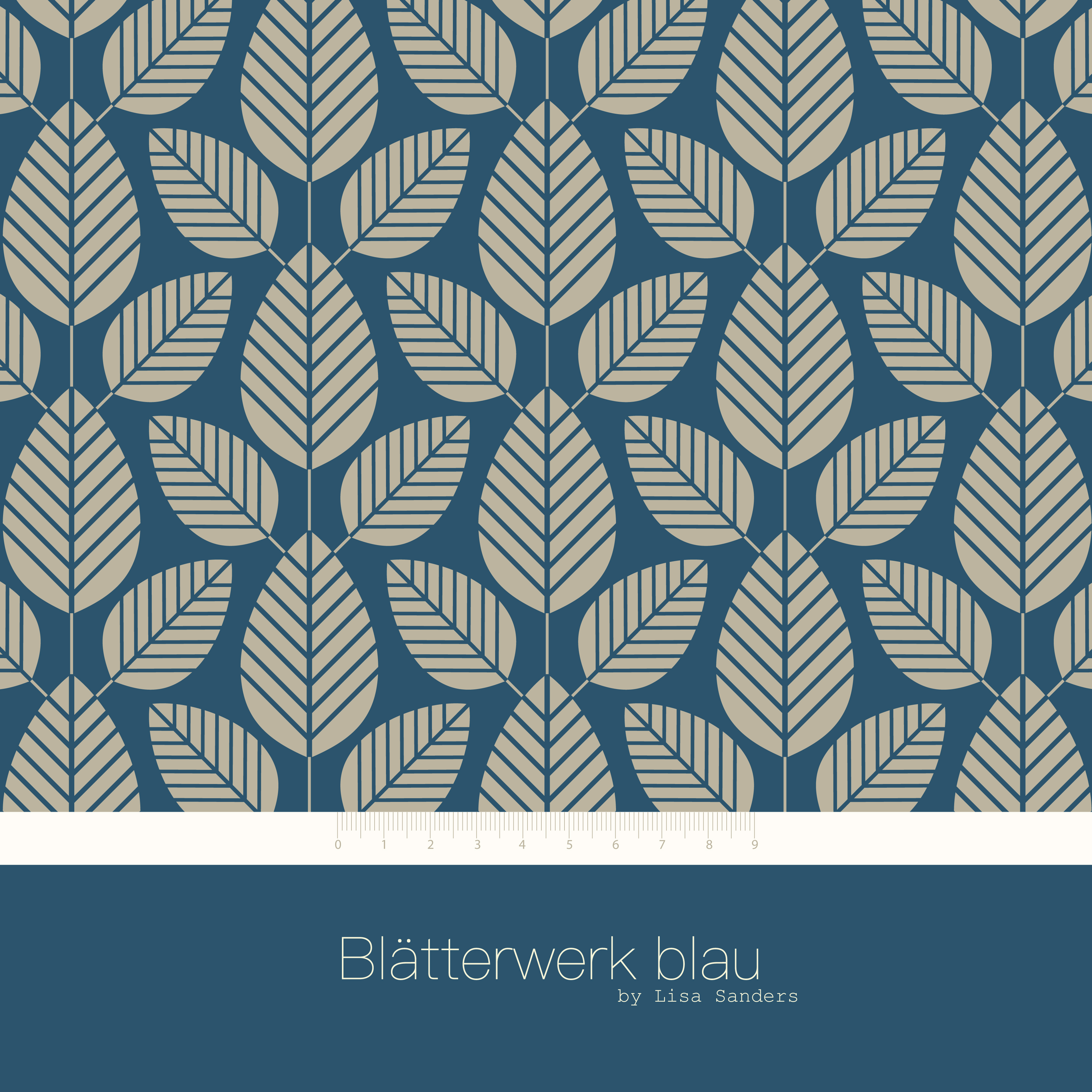 Blätterwerk Blau, Webware