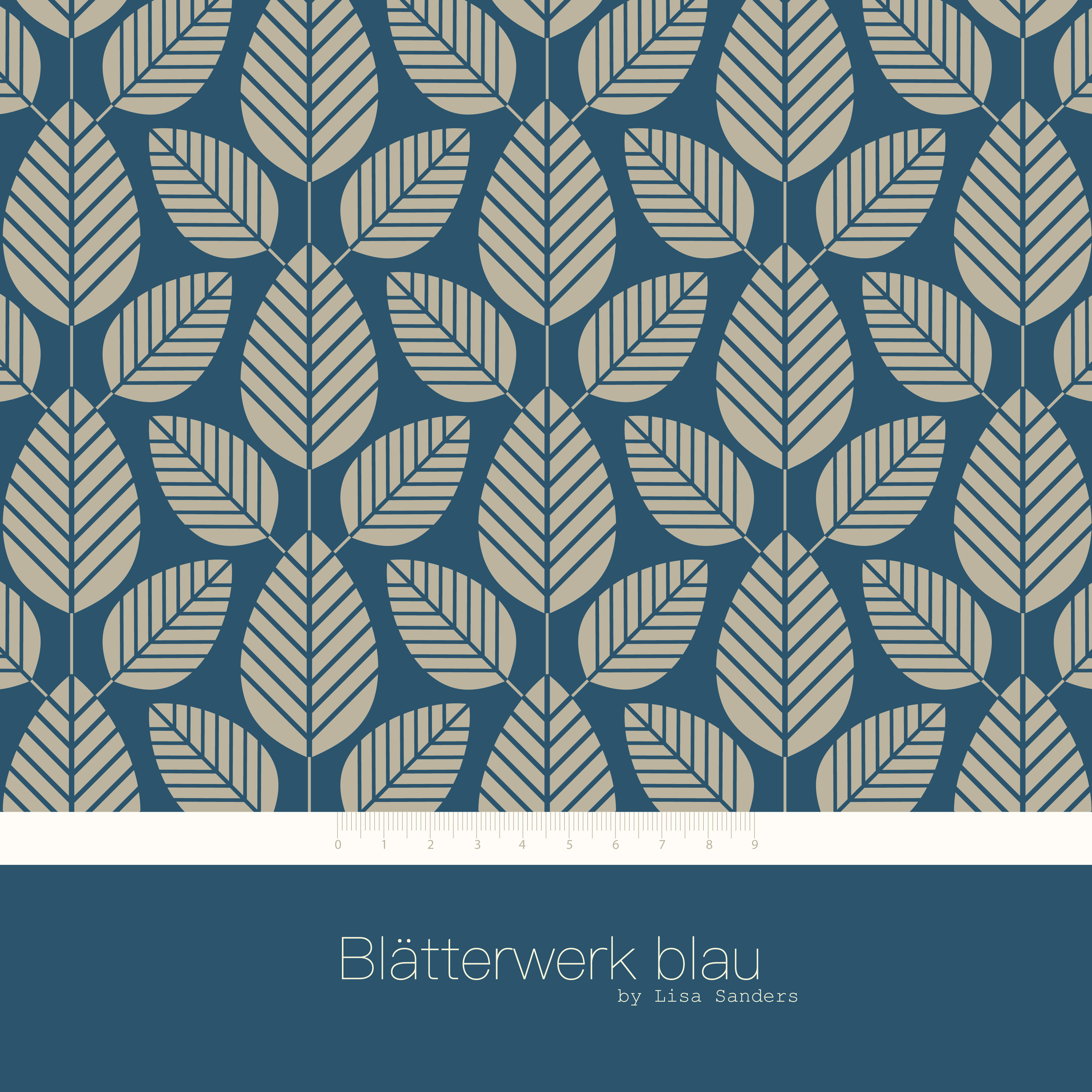 Blätterwerk Blau, Summersweat