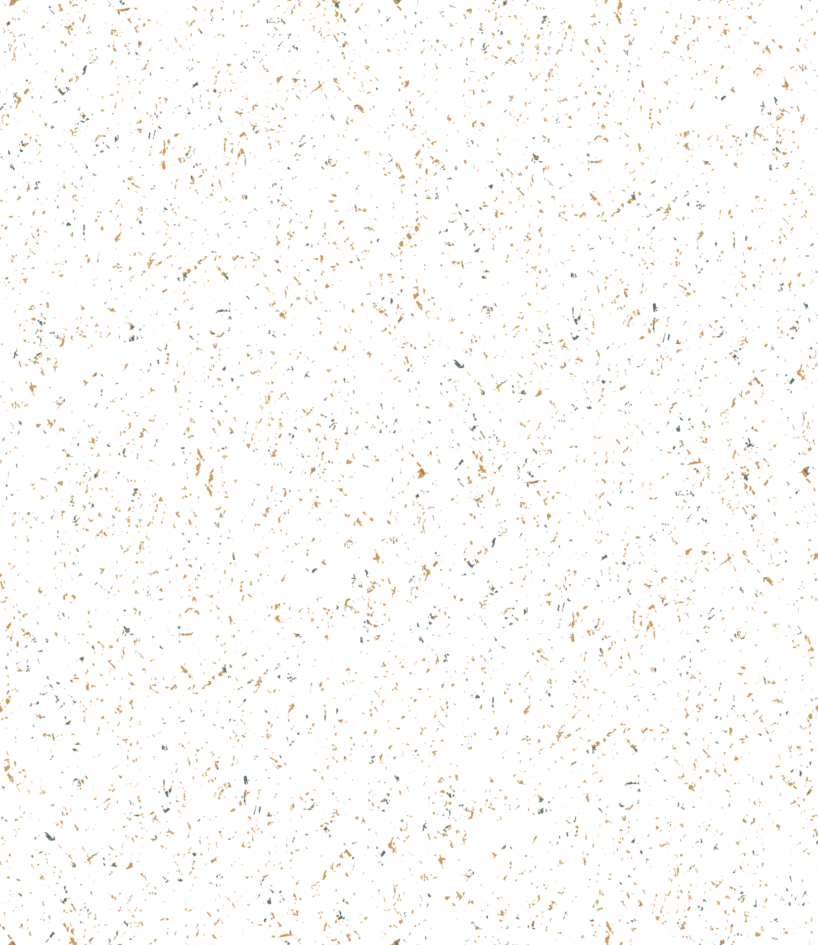 Bio Stoff - Urban Grunge Speckled White von Sanne Paul in weiß