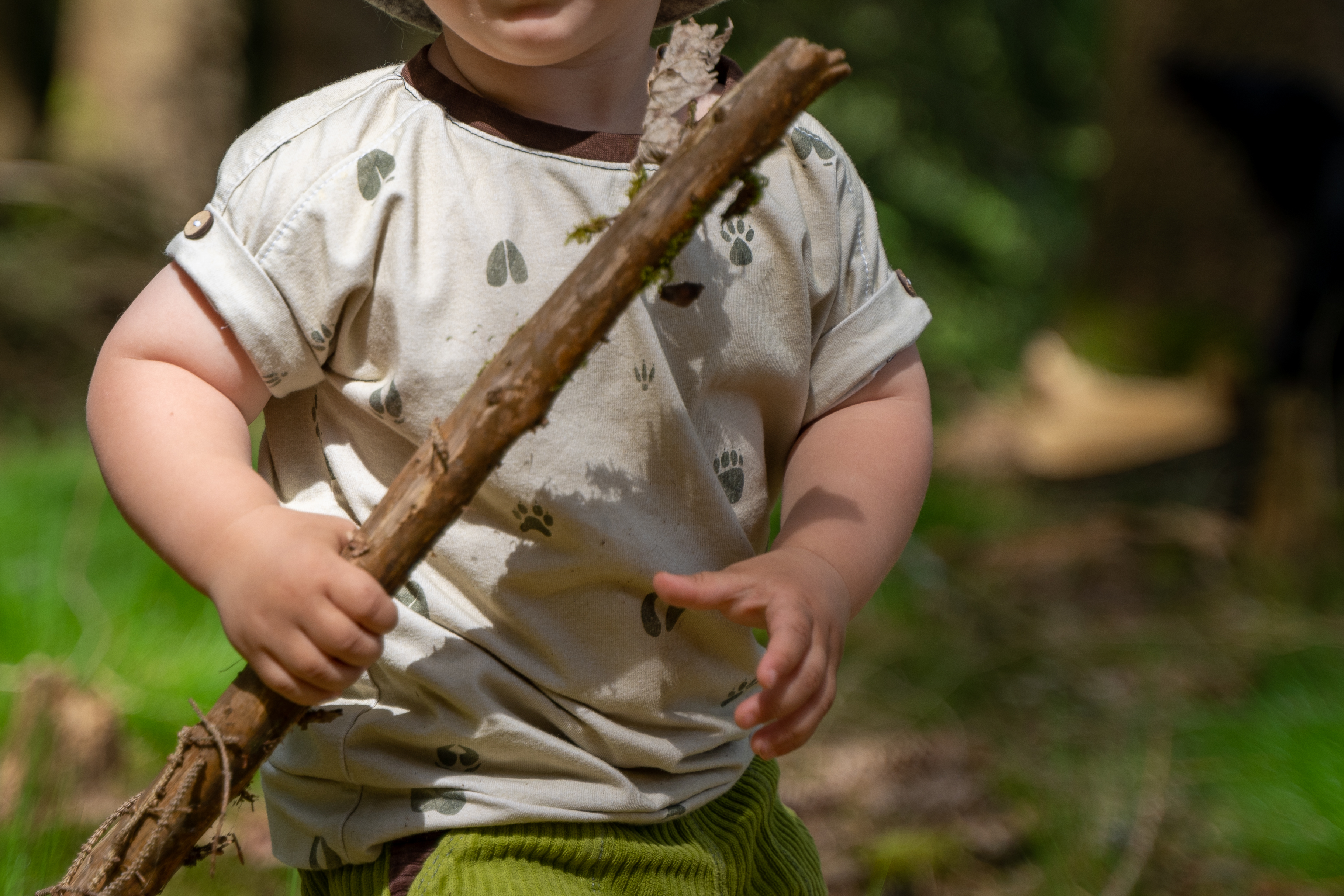 Organic fabric  -  Waldabenteuer