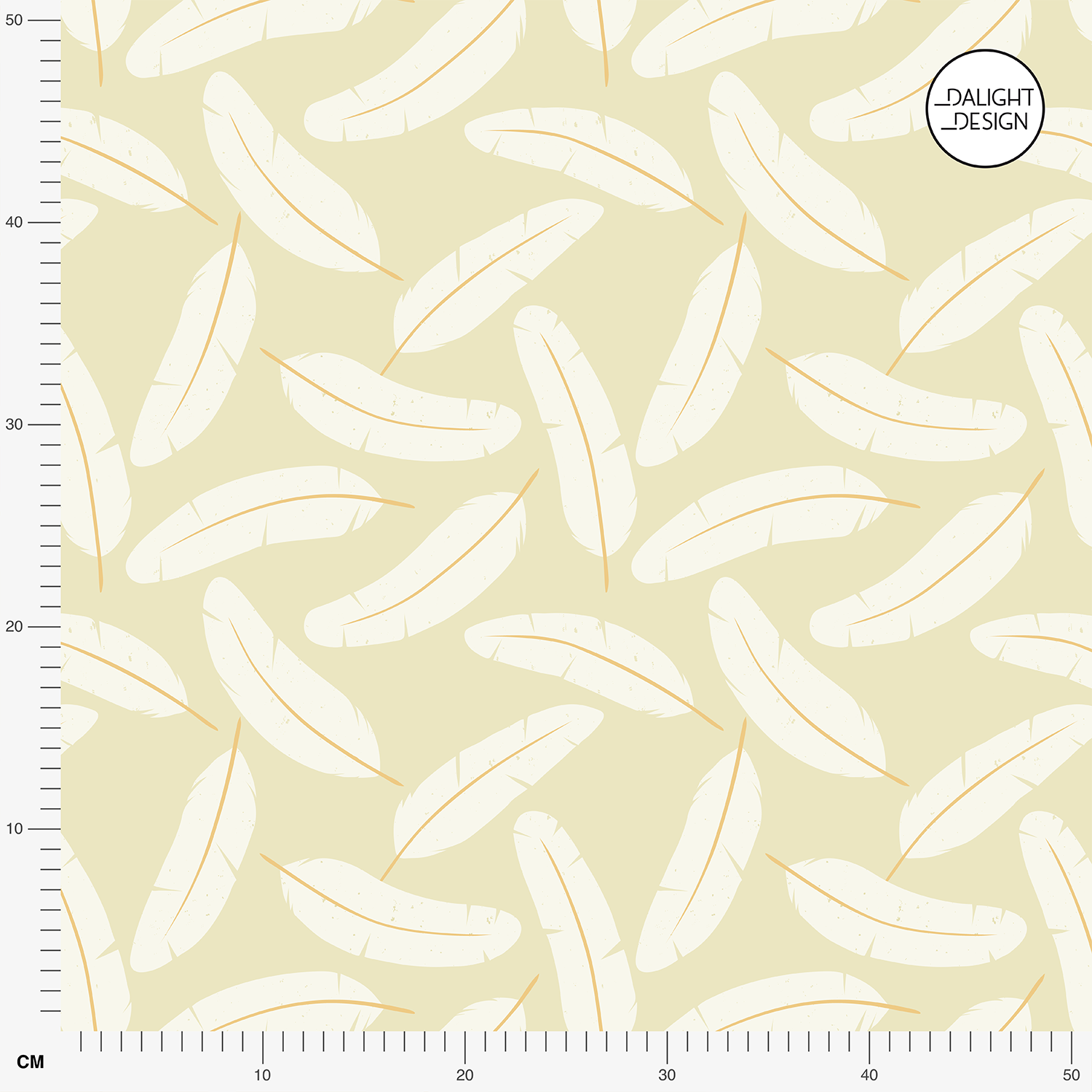 Organic fabric - Federn im Wind