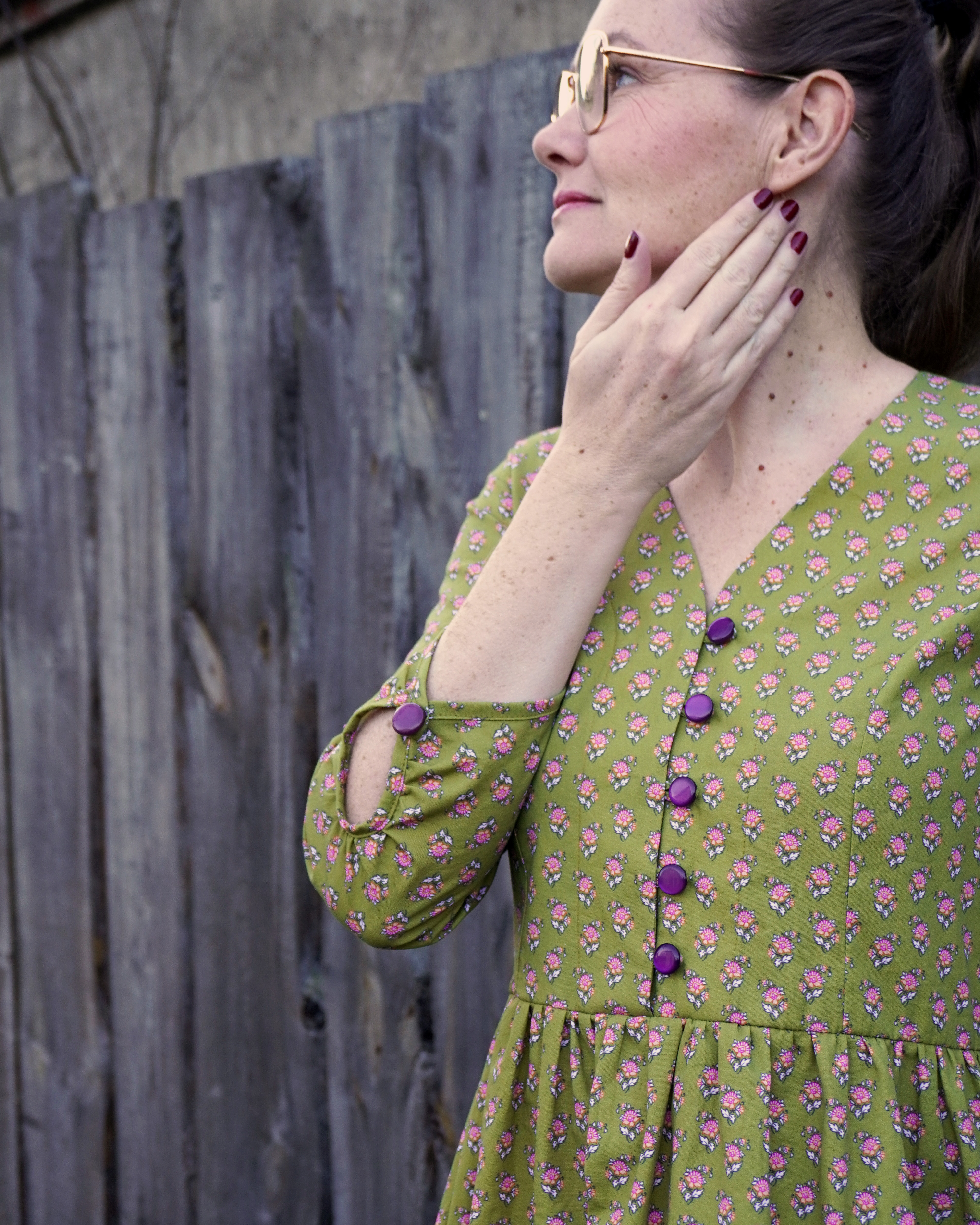 Bio Stoff  - Frühlingsfolklore Kleines Bouquet