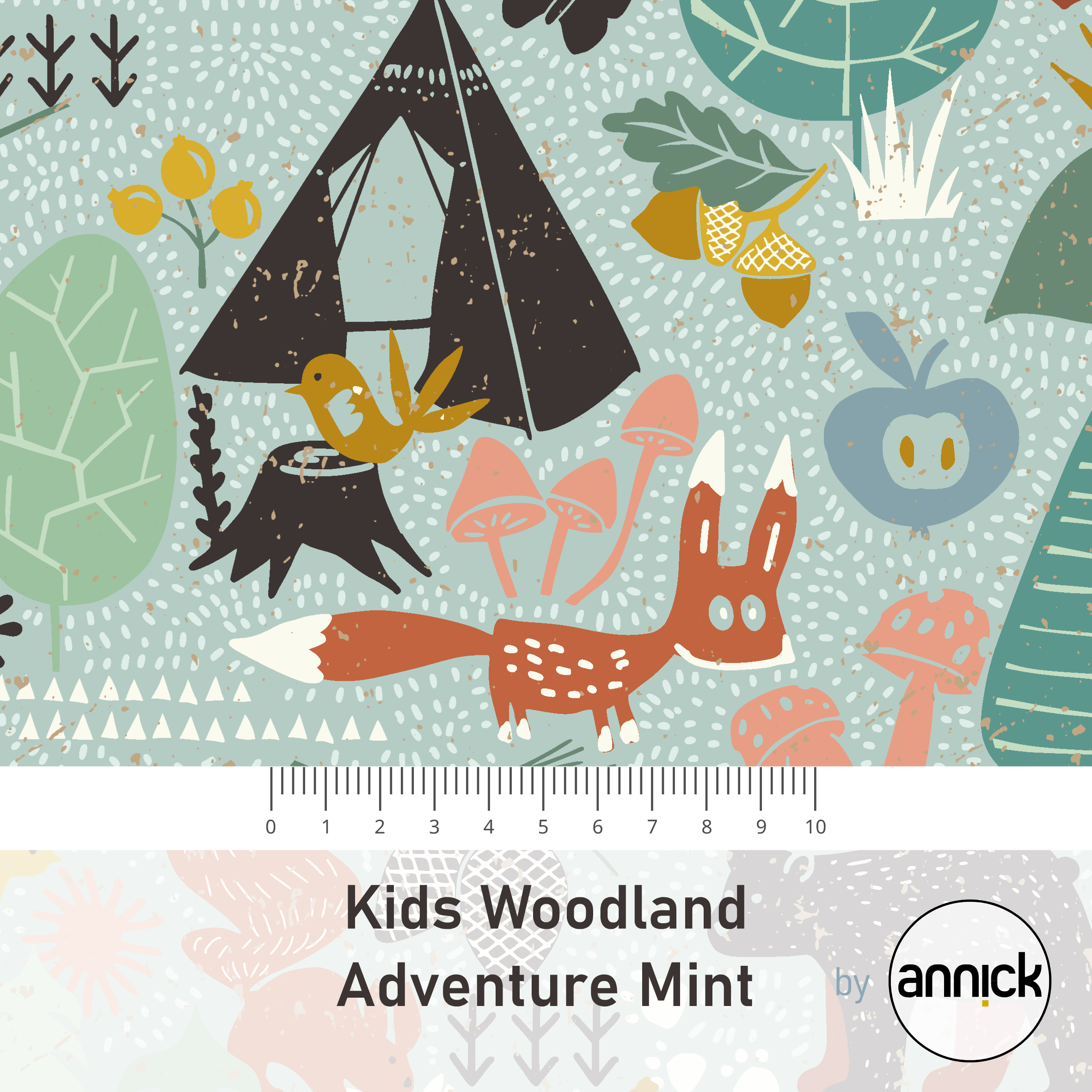 Kids Woodland Adventure Mint