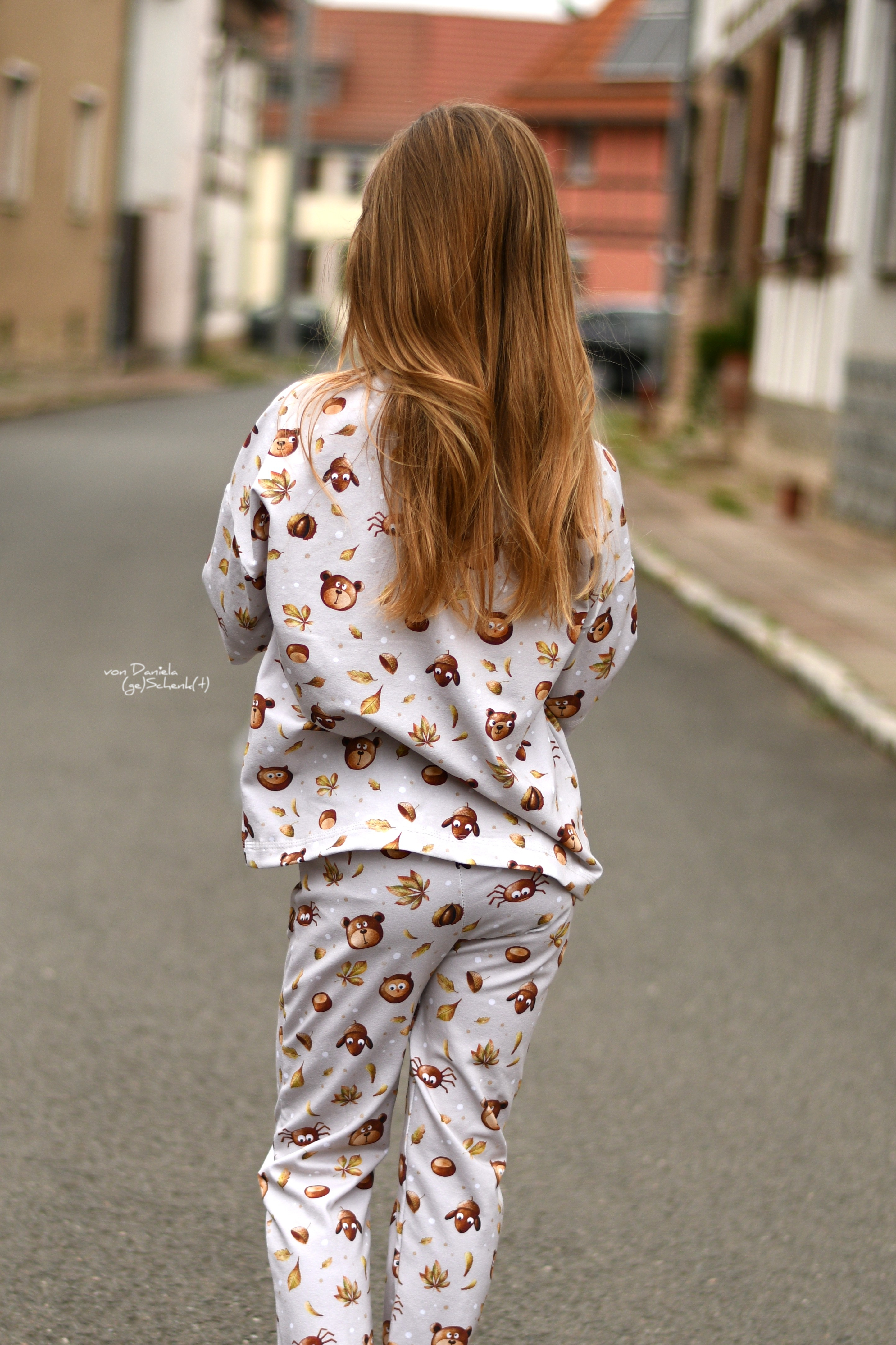 Organic Fabric - Chestnut Animal Heads Cream by Pretty Little Pigs in cream Organic Fabric - Chestnut Animal Heads Cream by Pretty Little Pigs in cream