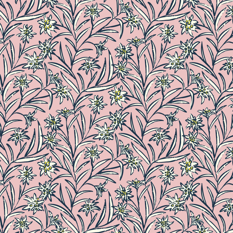 Bio Stoff - Edelweiss blush