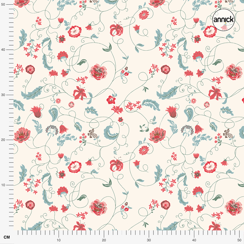 Bio Stoff  -  Botanical Cottage Tendrils