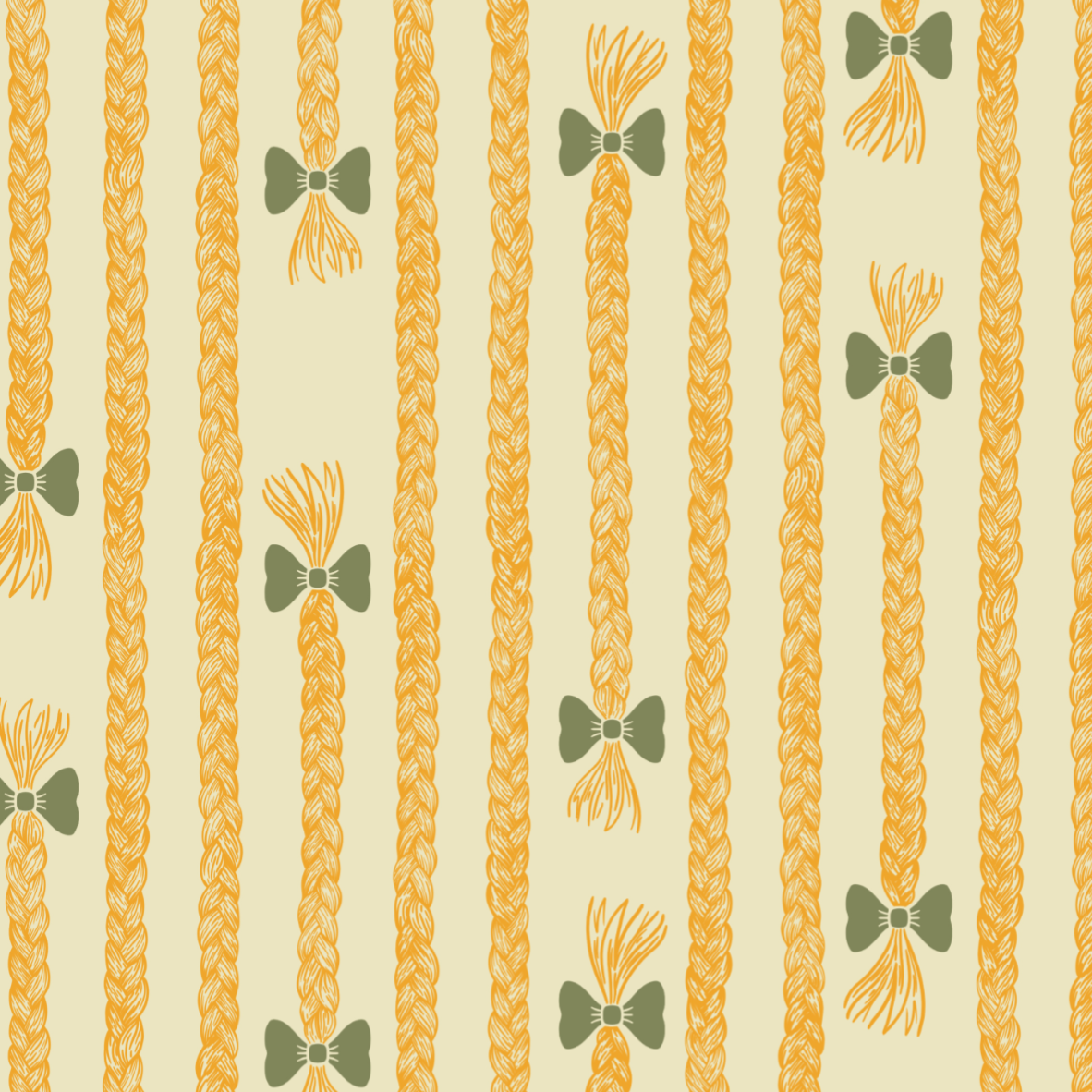 Organic fabric  -Märchenstunde Rapunzel