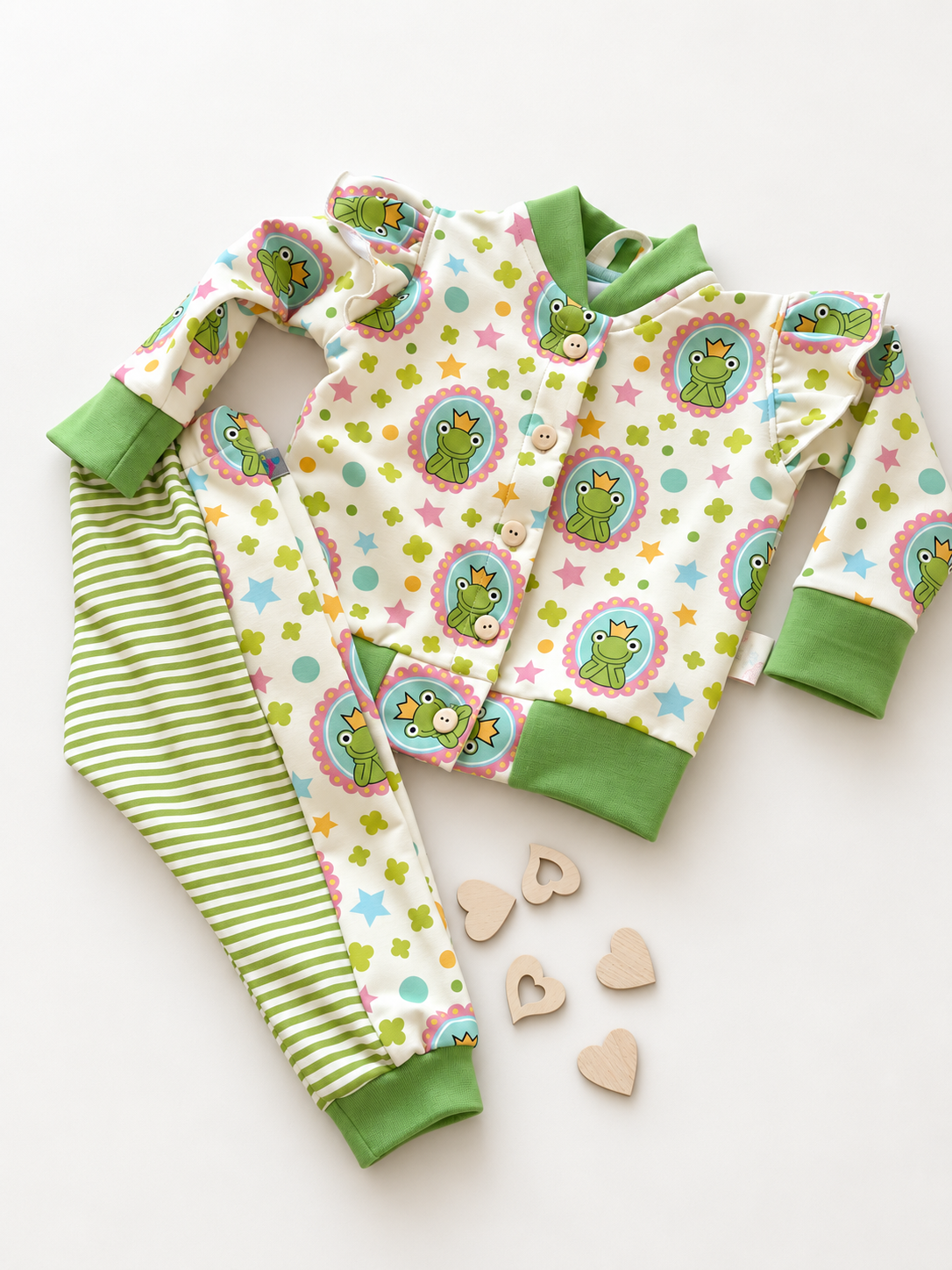 Organic fabric - Kissmi colorful