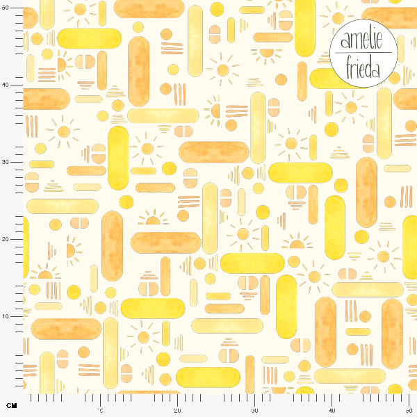 Organic fabric  -  Sunline Ivory