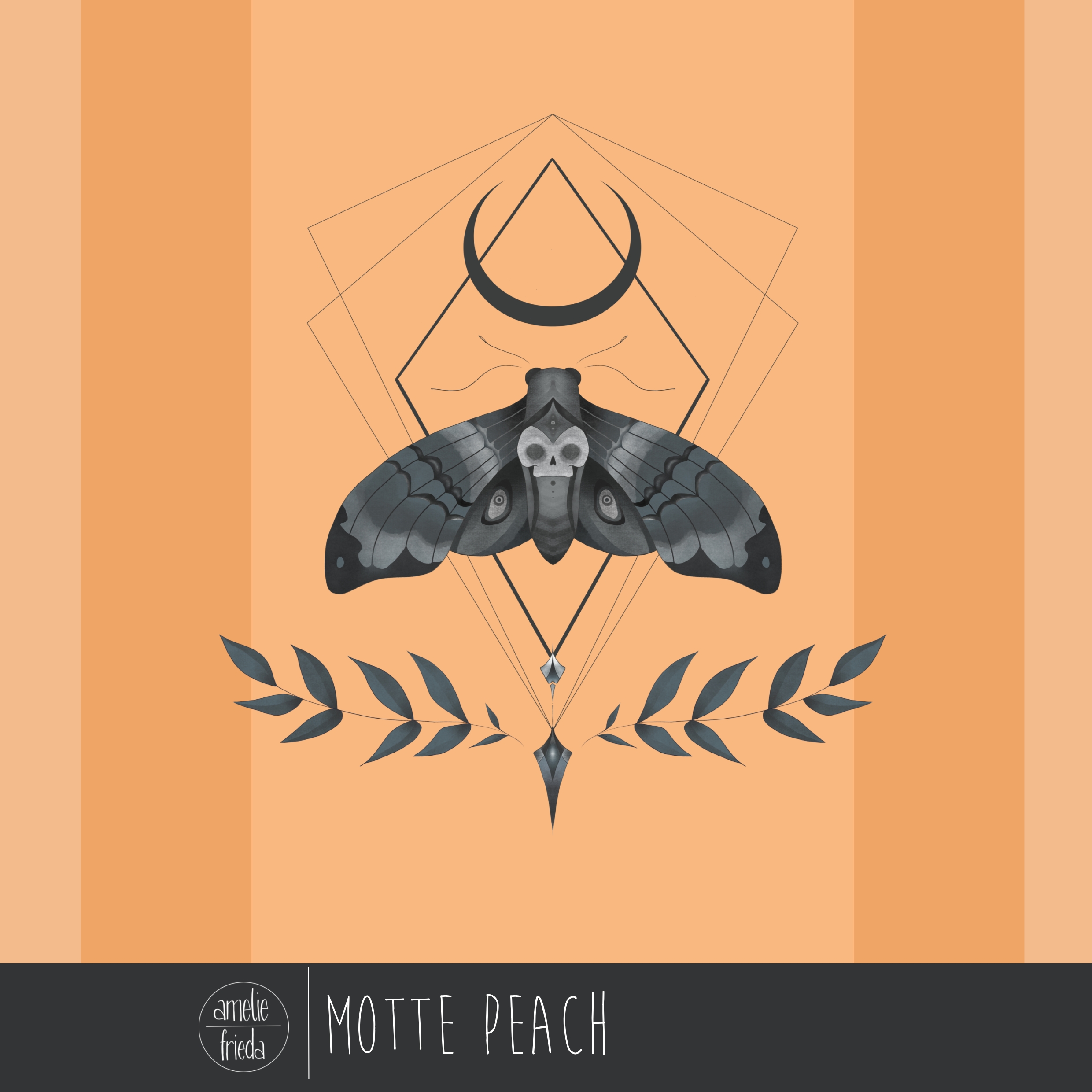 1,0 m Panel Motte Peach