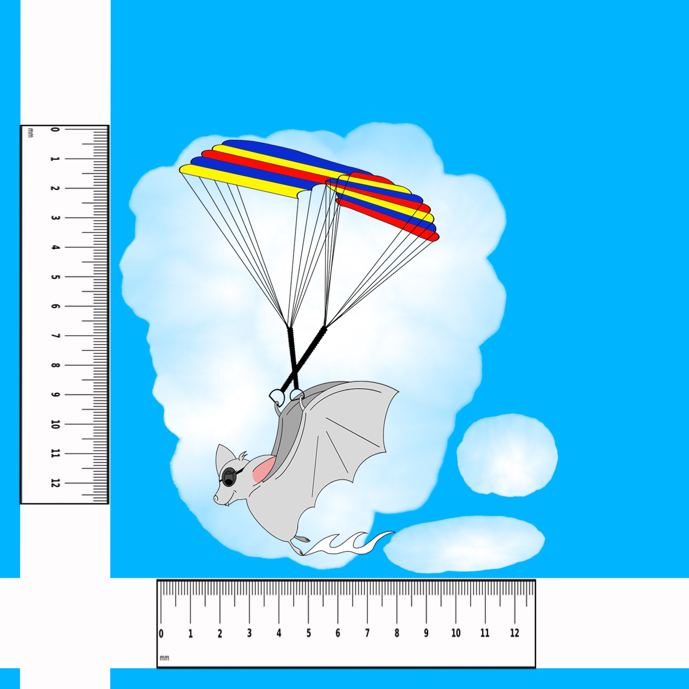Bio Webware Stoff - 1 m Panel Splashing Bat Day - KimbusMom, Tiere, blau, Halloween, 100% Bio-Baumwolle Bio Webware Stoff - 1 m Panel Splashing Bat Day - KimbusMom, Tiere, blau, Halloween, 100% Bio-Baumwolle