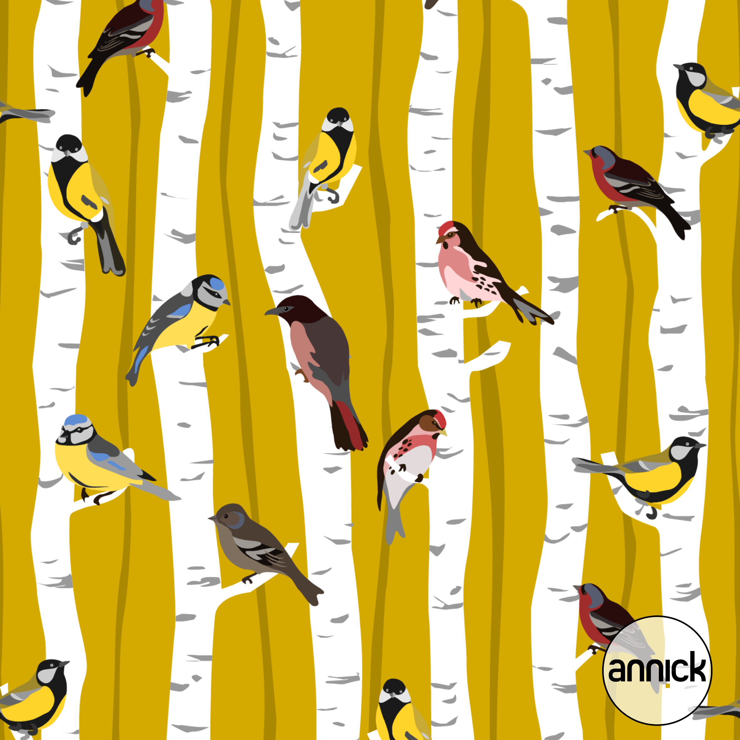 Birds in Birchwood Birds in Birchwood