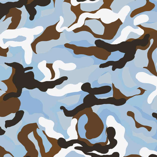 Bio Stoff - Camouflage - Clara Mary