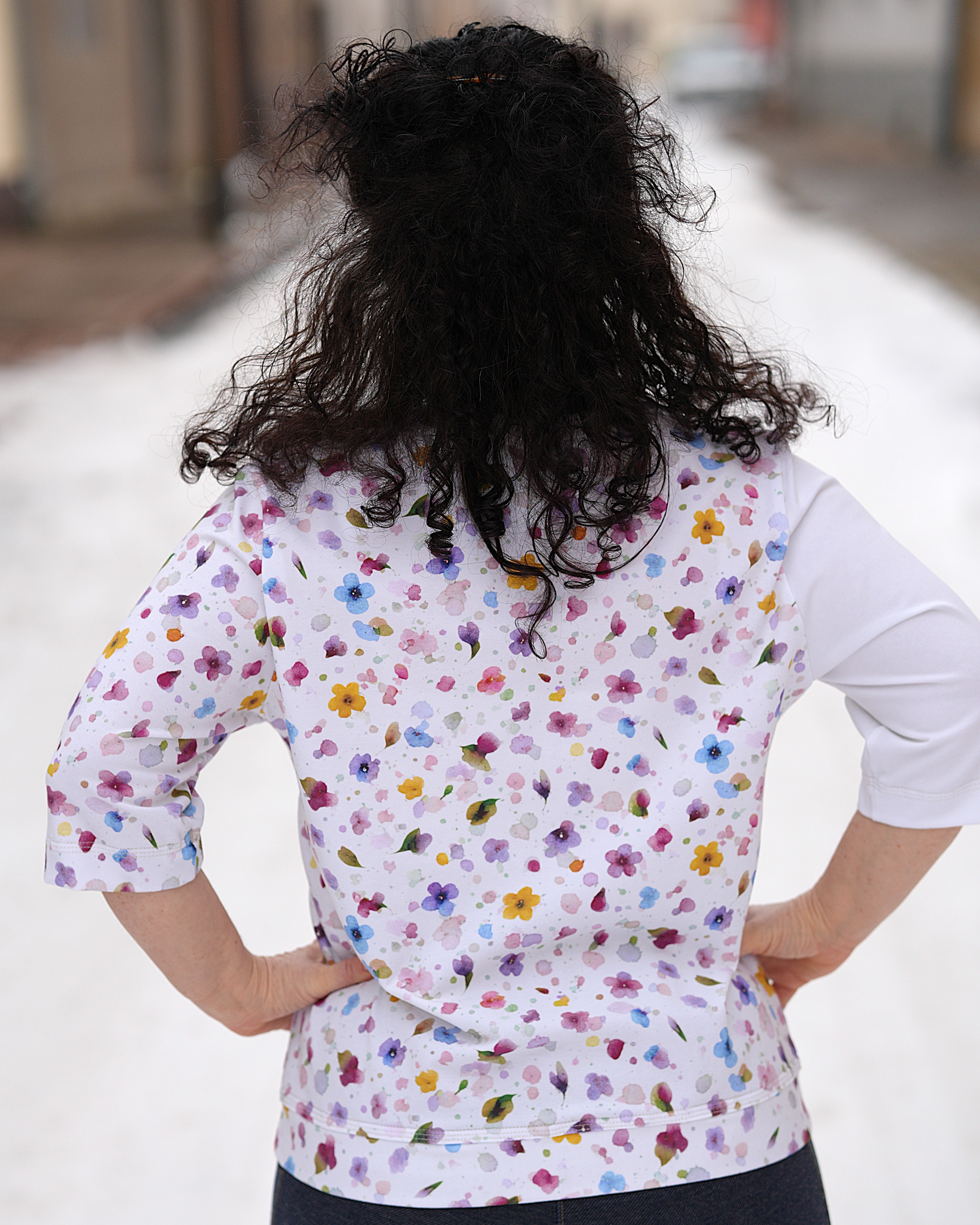 Bio Stoff  - 100 cm Panel Hugo