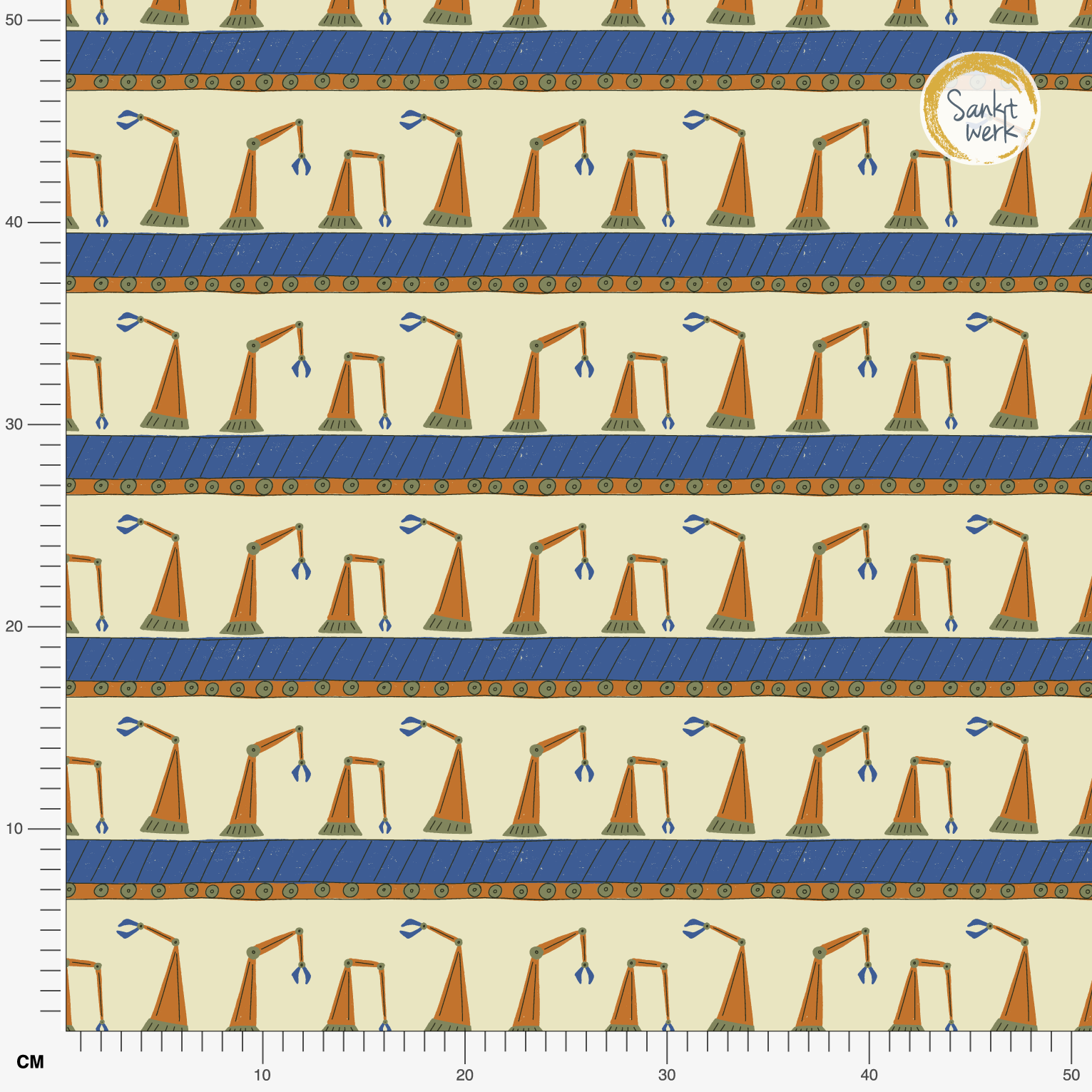Organic fabric  - Factory Fun
