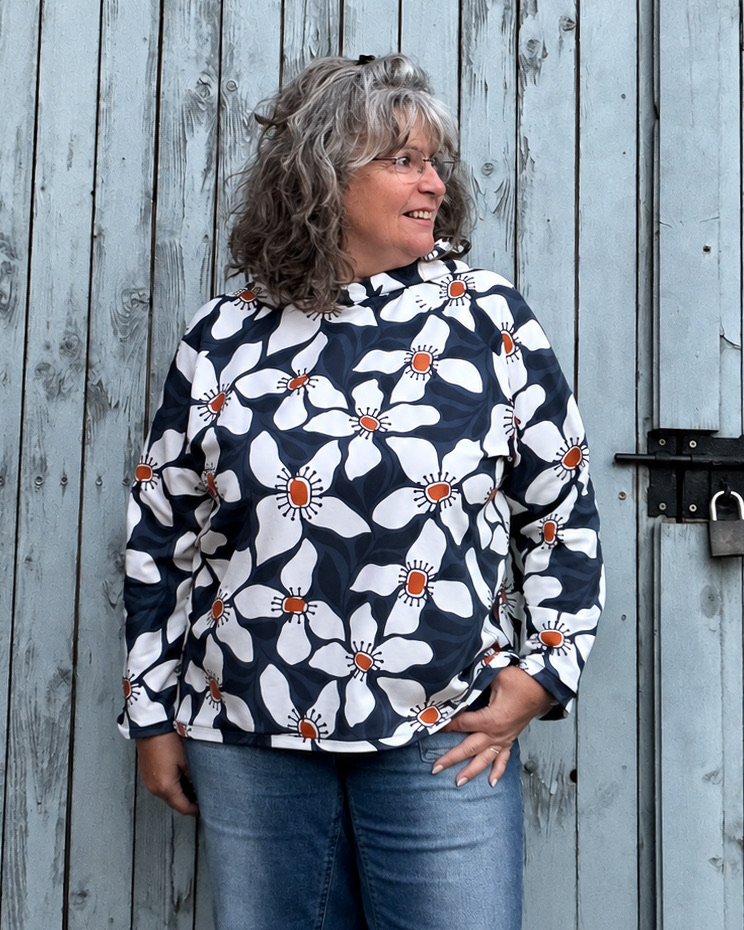 Organic fabric  -  Wohlfühlwinter Corolla - Sanne Paul
