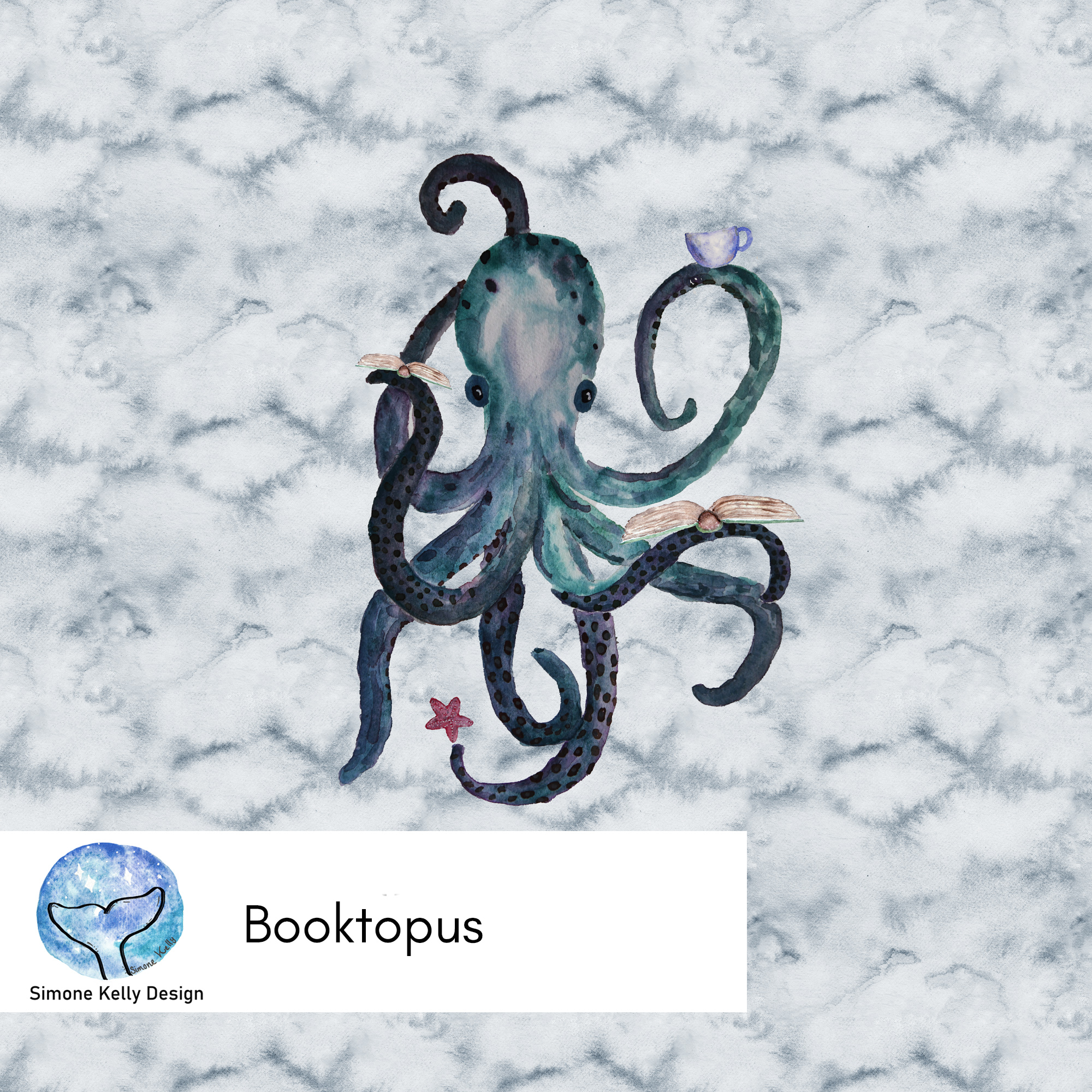 50 cm Panel Booktopus 