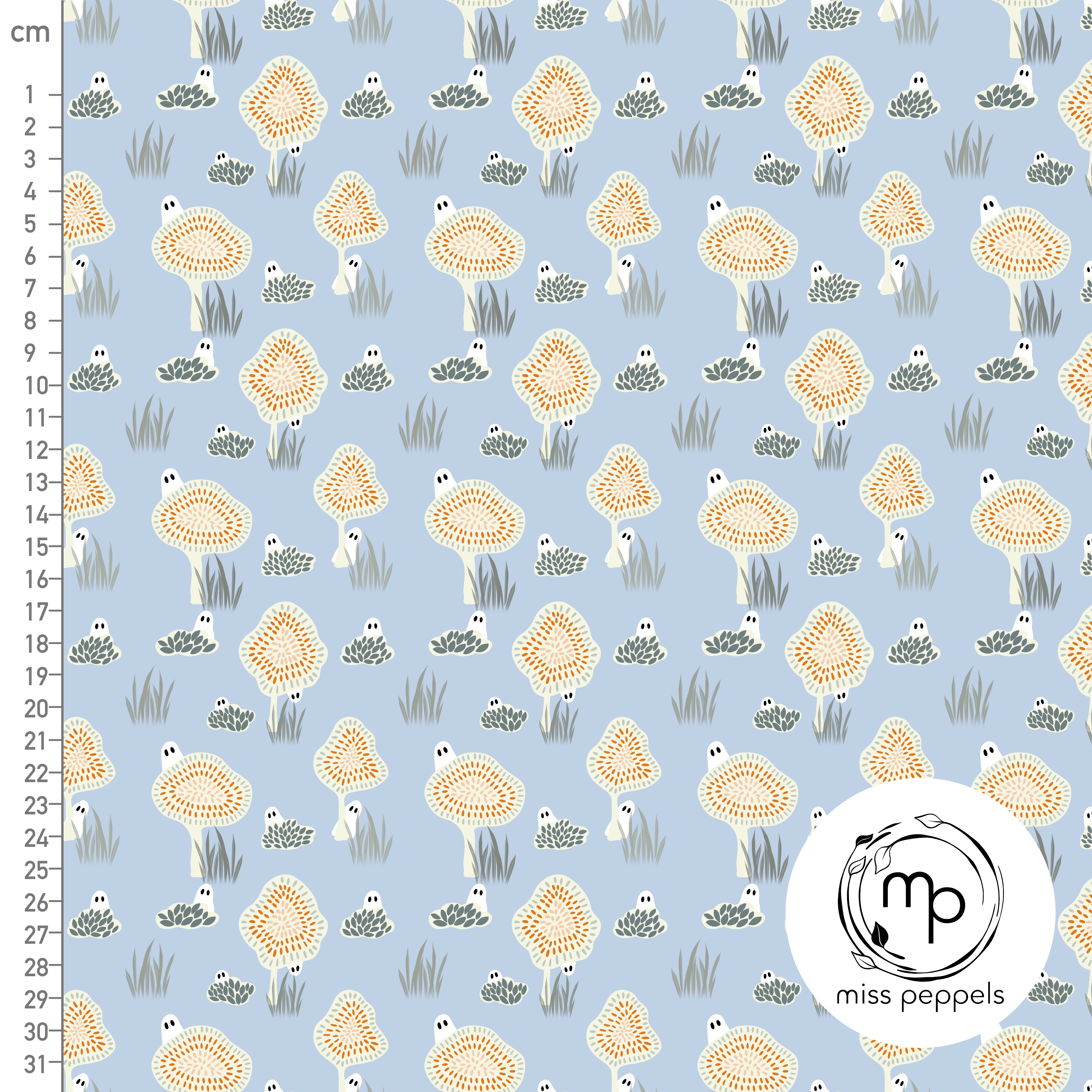 Bio Fabric - Hidden Blue by misspeppels in blue