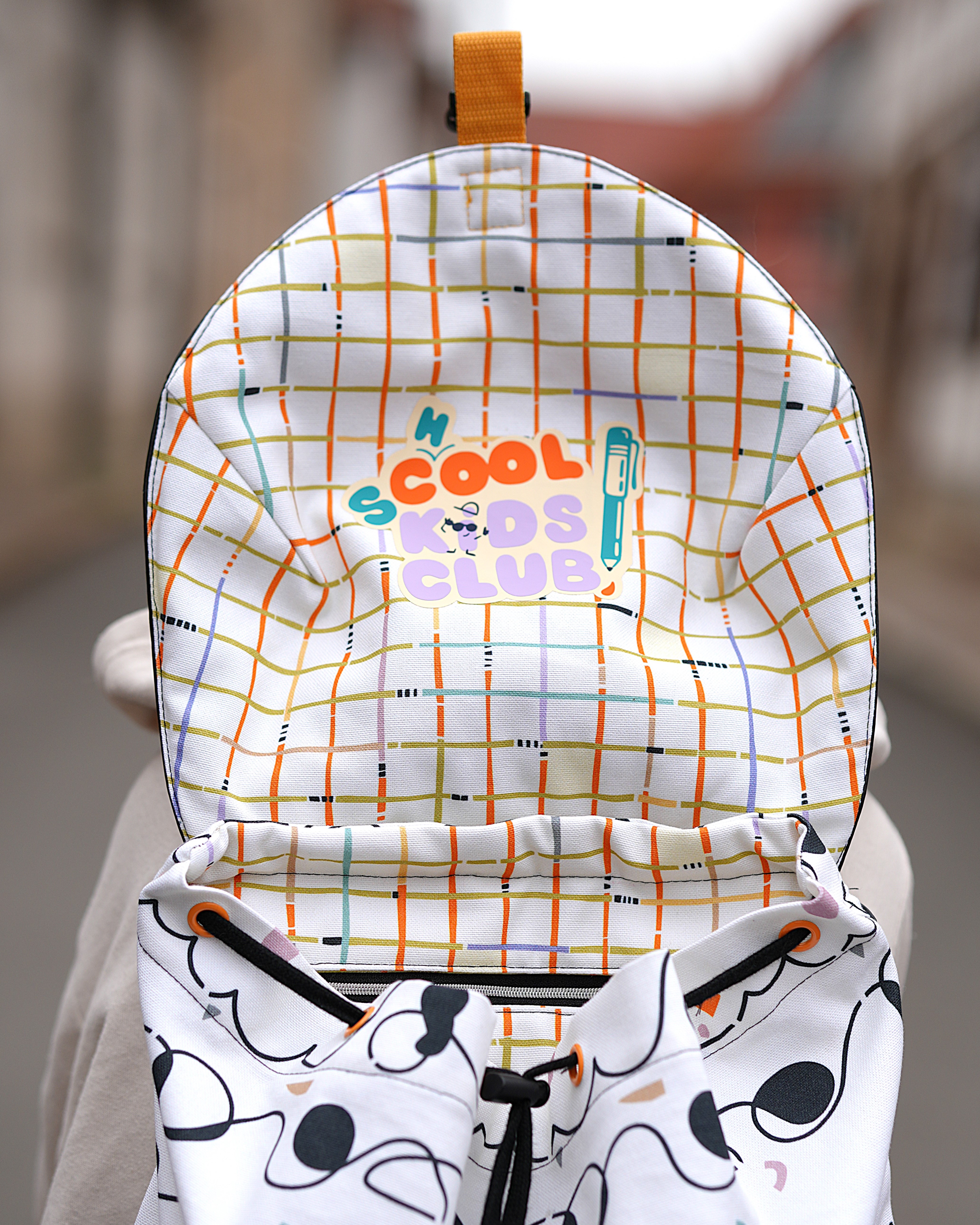 Organic fabric -  Kids Day Math