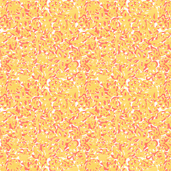 Bio Stoff - Avelia gelb, orange