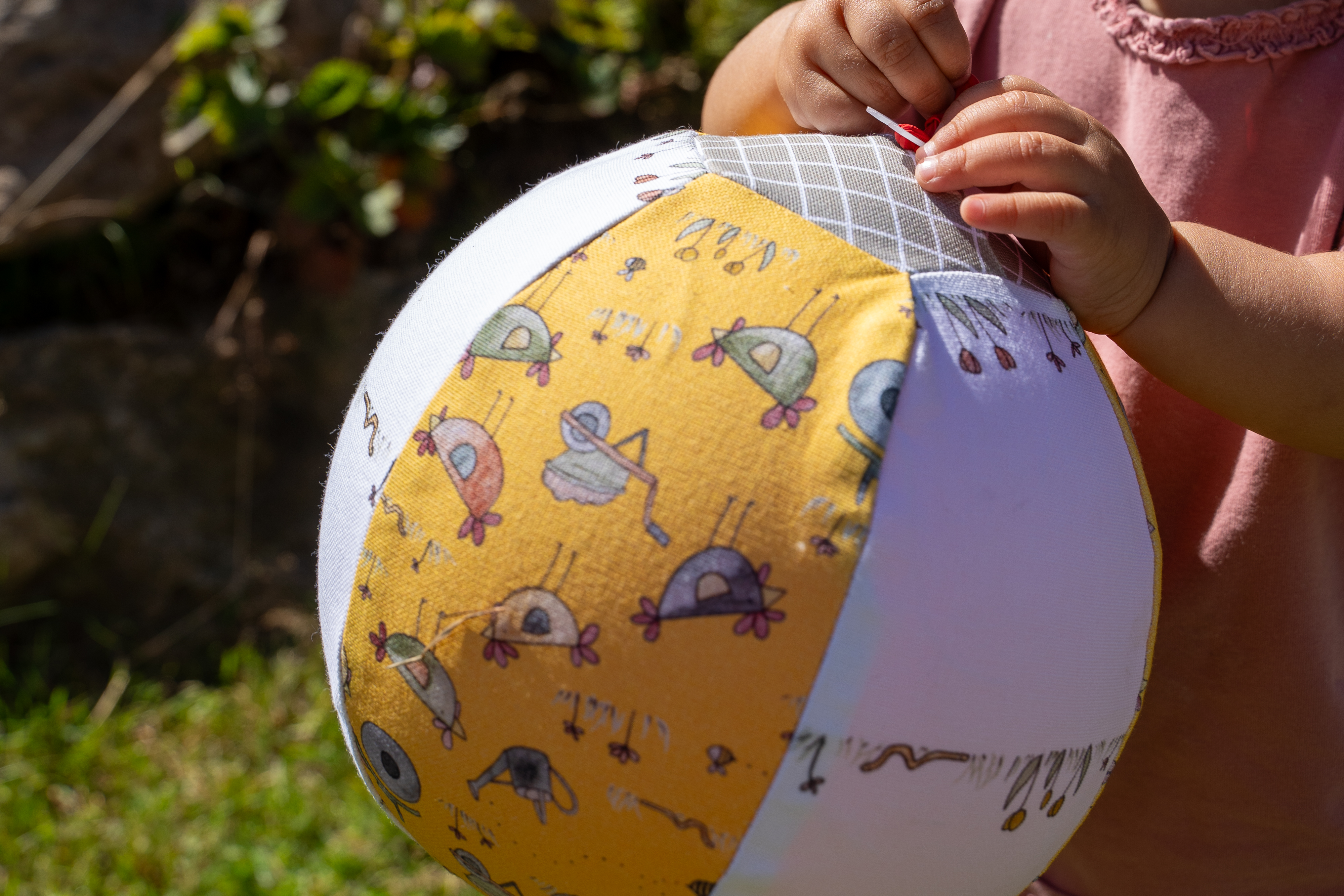 Bio Stoff - Gegacker grün