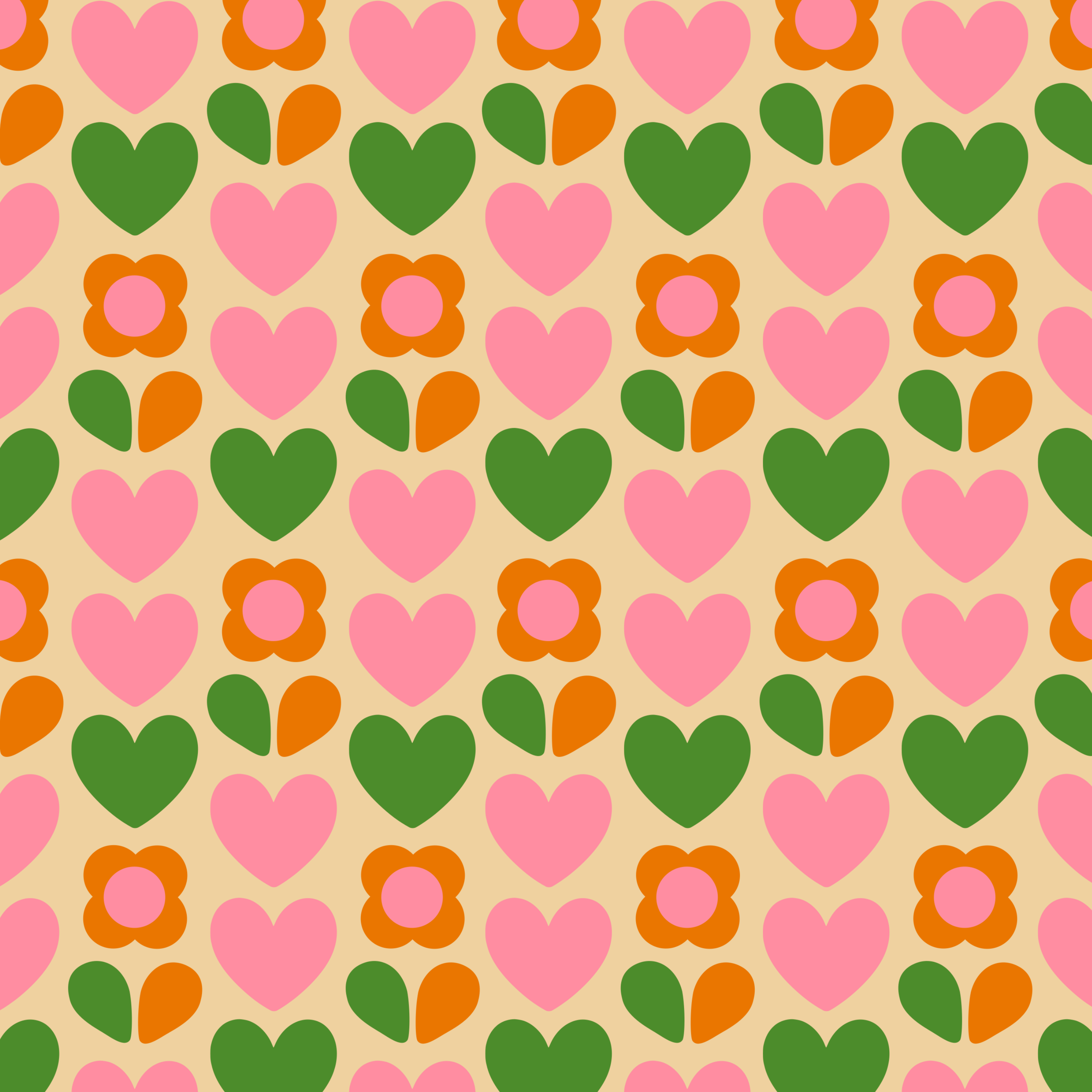 Organic fabric  - Liebeling green