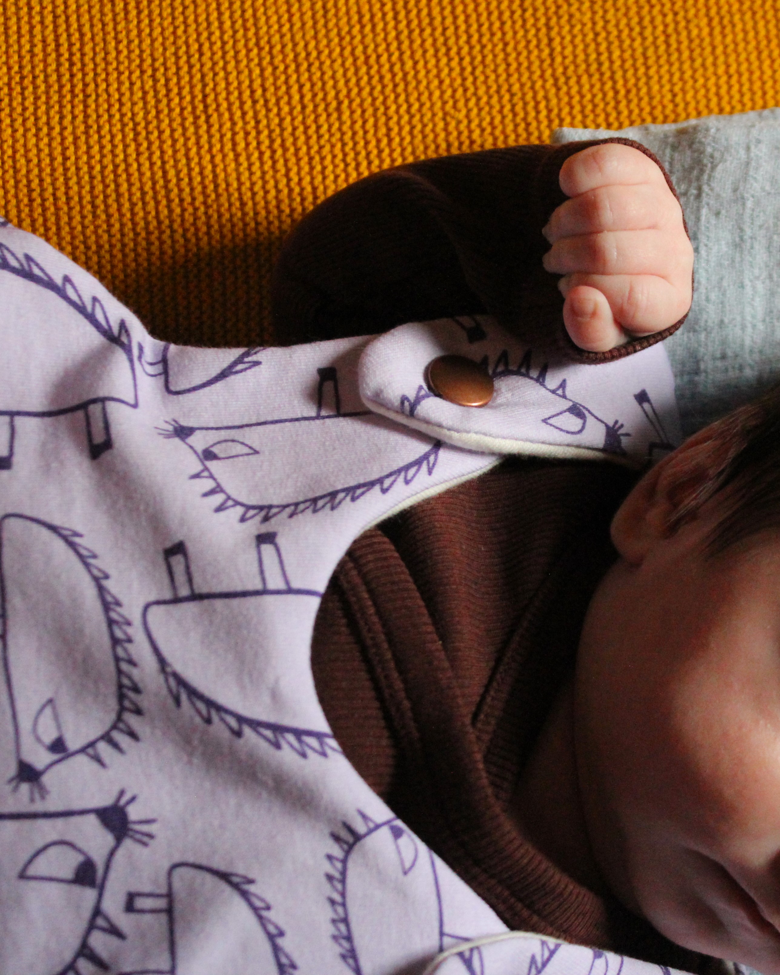 Bio Stoff  - Grimmi flieder