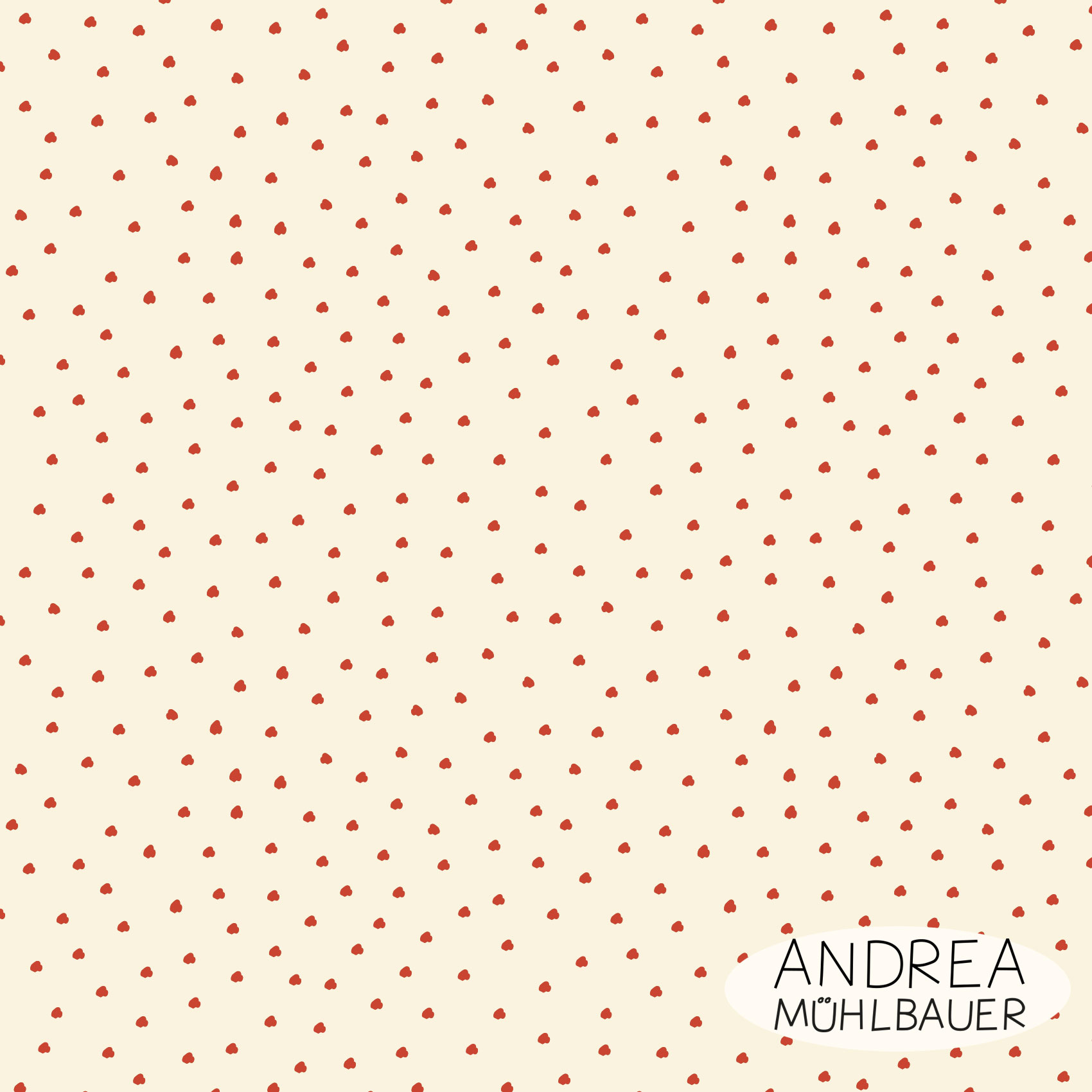 Bio Summersweat Stoff - Christmas in the Forest Snow Fall Beige - AndreaMuehlbauer, beige, Punkte, Breite 150 cm Bio Summersweat Stoff - Christmas in the Forest Snow Fall Beige - AndreaMuehlbauer, beige, Punkte, Breite 150 cm