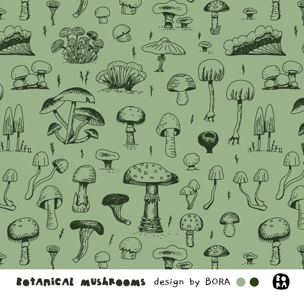 Botanical Mushrooms