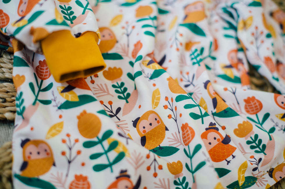 Organic fabric  -  Spread Some Happiness